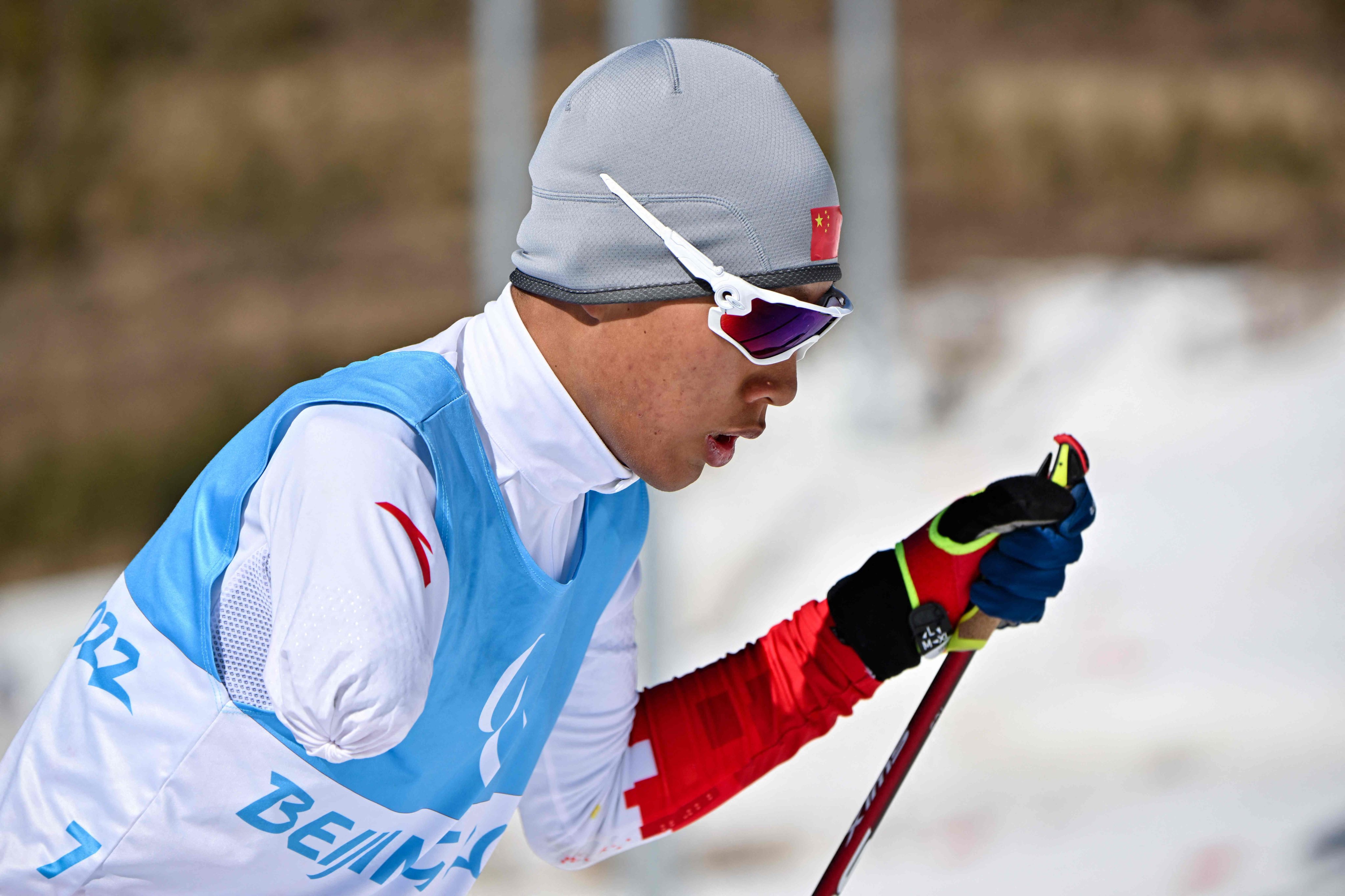 Athletes have been putting the final touches to their Paralympic Games at the Zhangjiakou National Biathlon Centre. Photo: AFP 