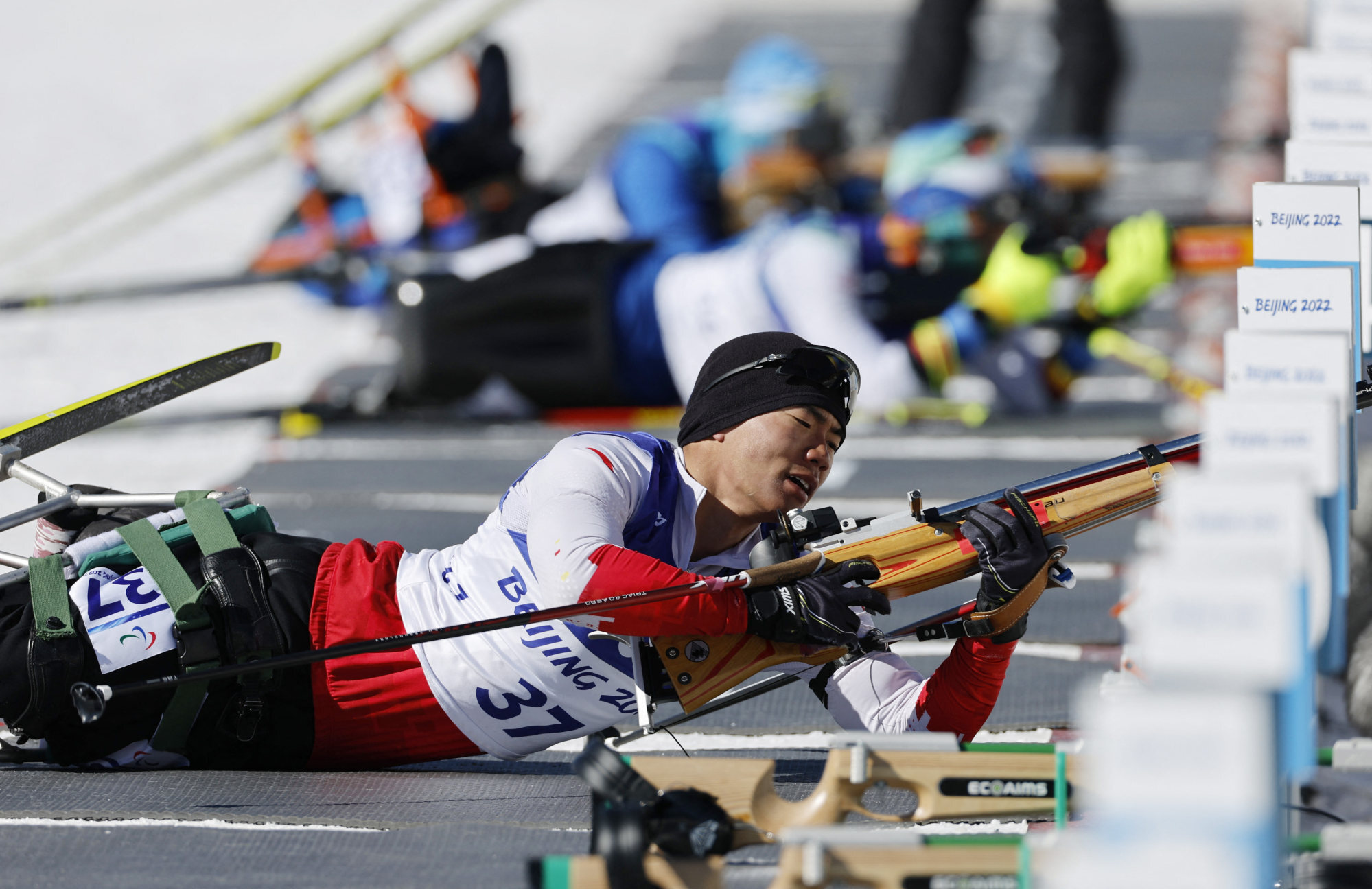 Winter Paralympics biathletes Liu Zixu and Guo Yijie win Chinas win first gold medals, hosts smash previous record by 7 South China Morning Post