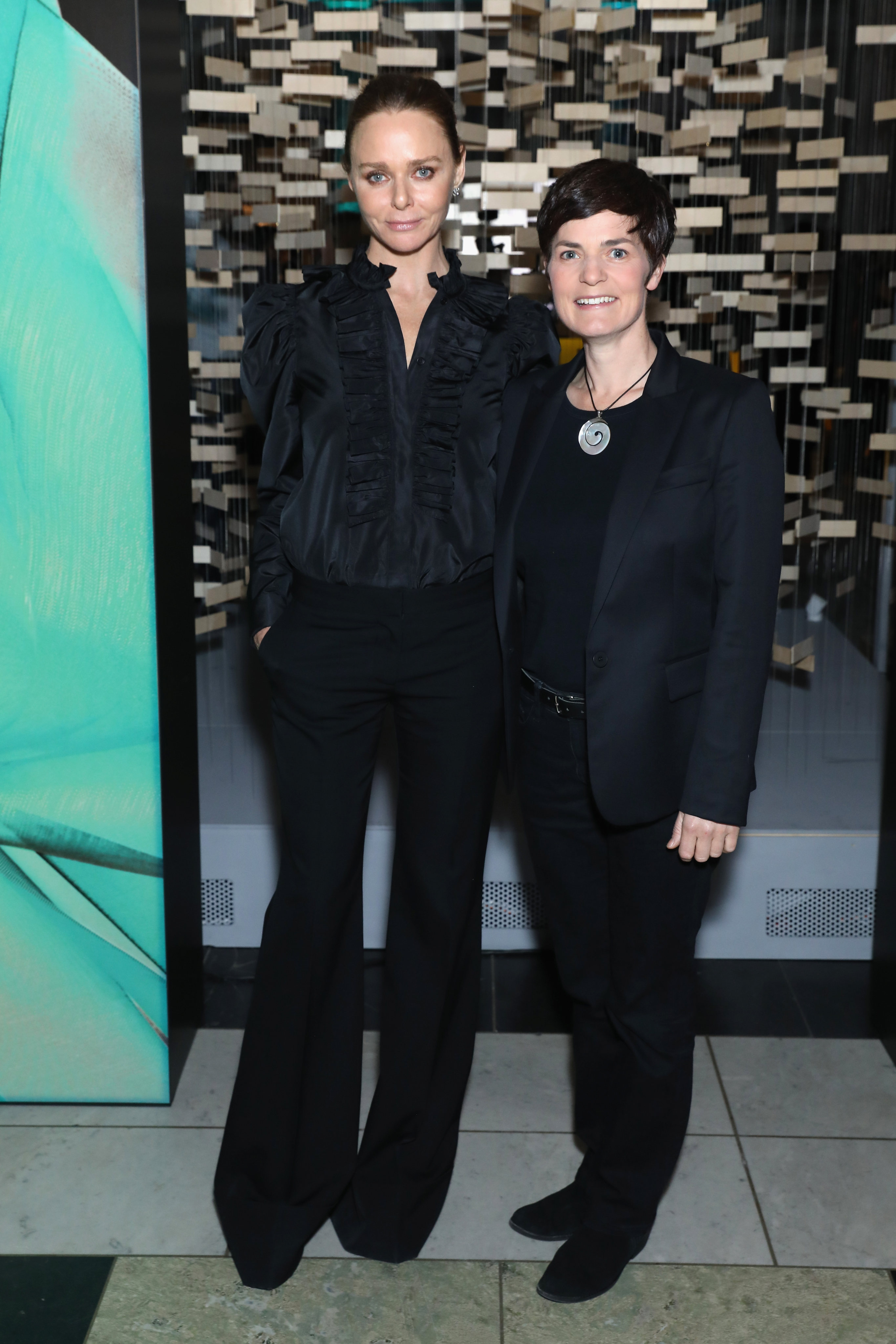 Fashion designer Stella McCartney (left) and Ellen MacArthur, founder of the Ellen MacArthur Foundation. Its new book, Circular Design for Fashion, contains ideas for reducing fashion’s environmental footprint. Photo: Darren Gerrish/Getty Images