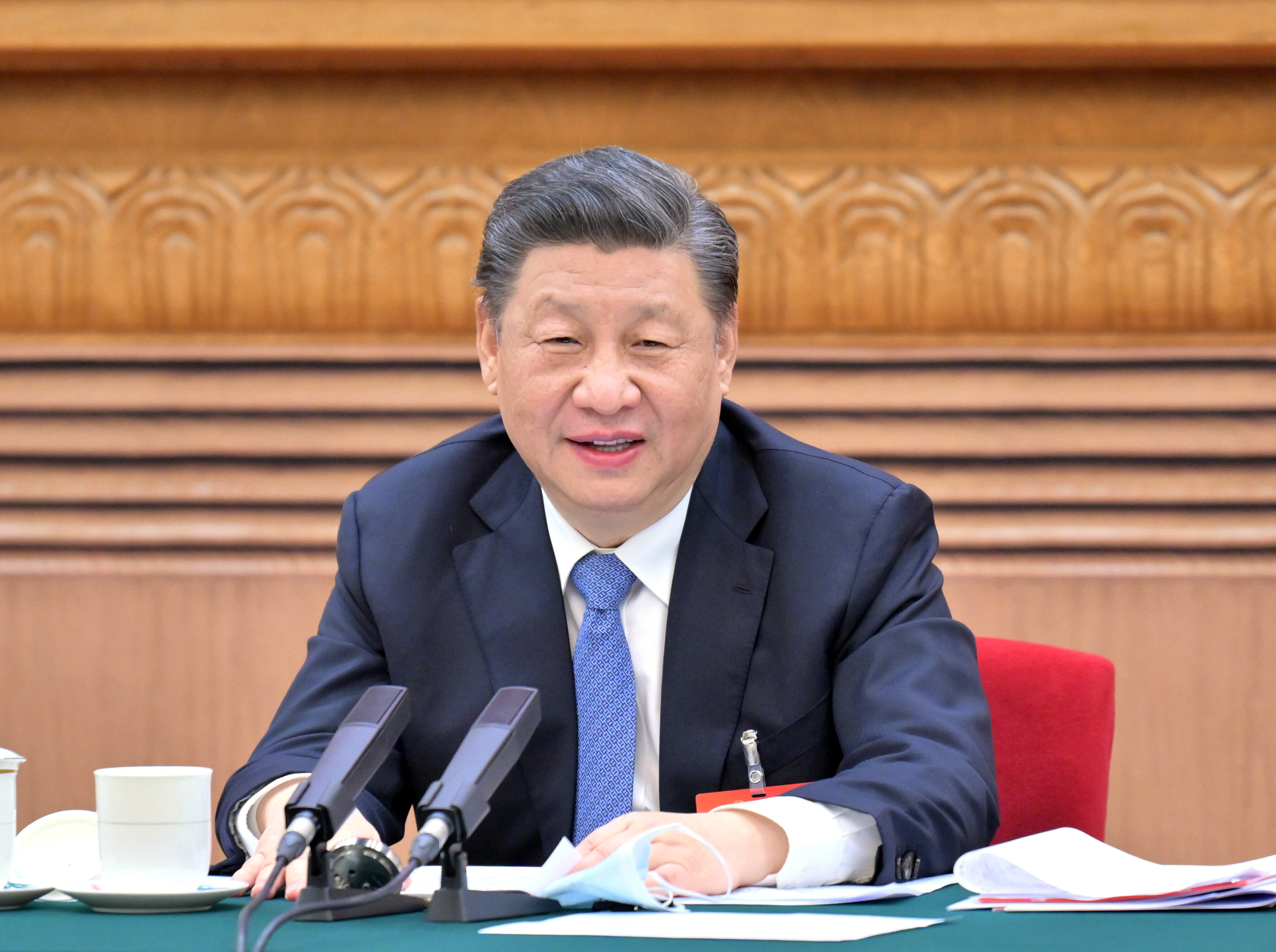 President Xi Jinping told Inner Mongolian deputies that unity is the “lifeline” for all ethnic groups in China. Photo: Xinhua