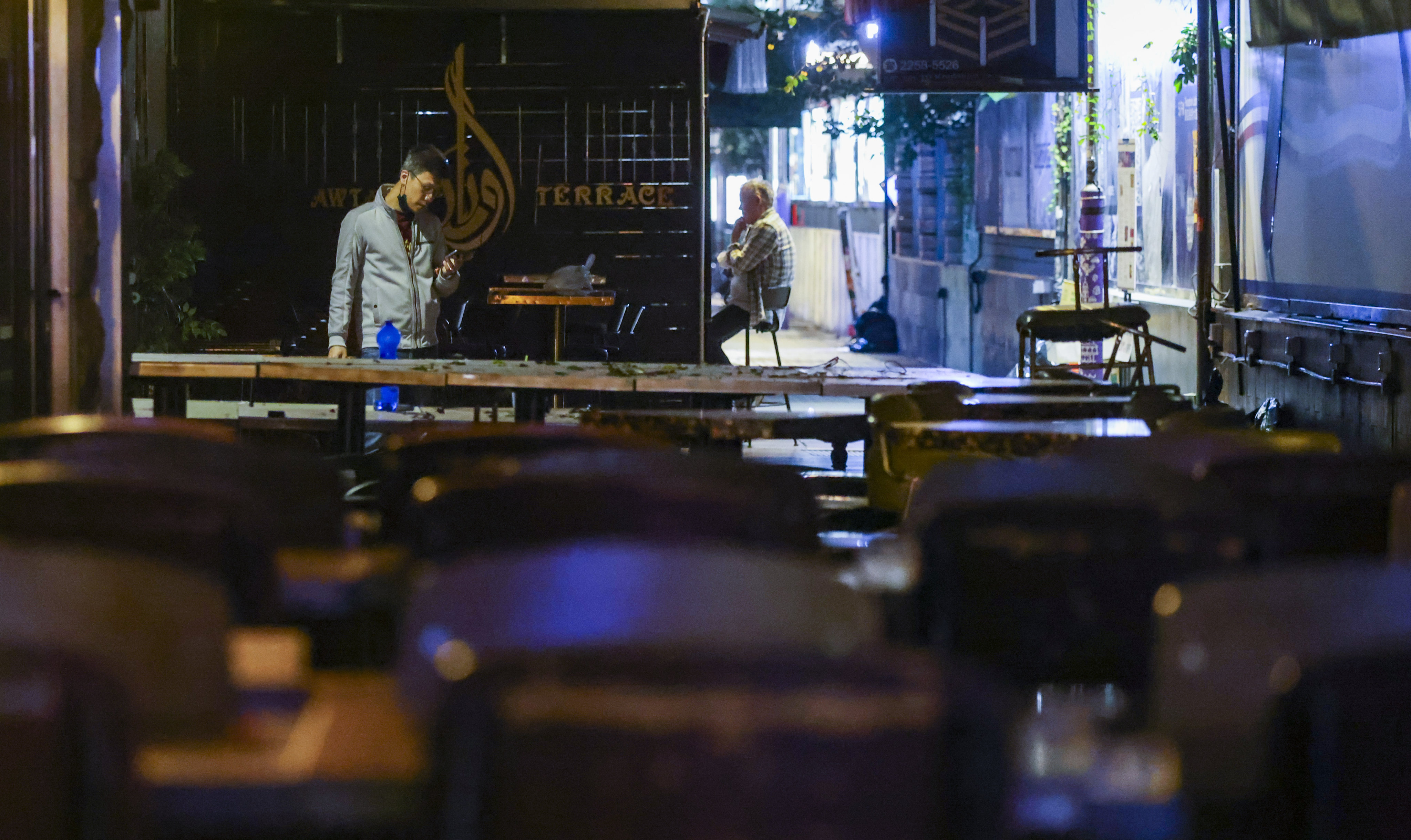 Hong Kong restaurants are struggling as dine-in service is banned from 6pm under tightened Covid-19 measures to fight the fifth wave of coronavirus infections. Photo: Dickson Lee