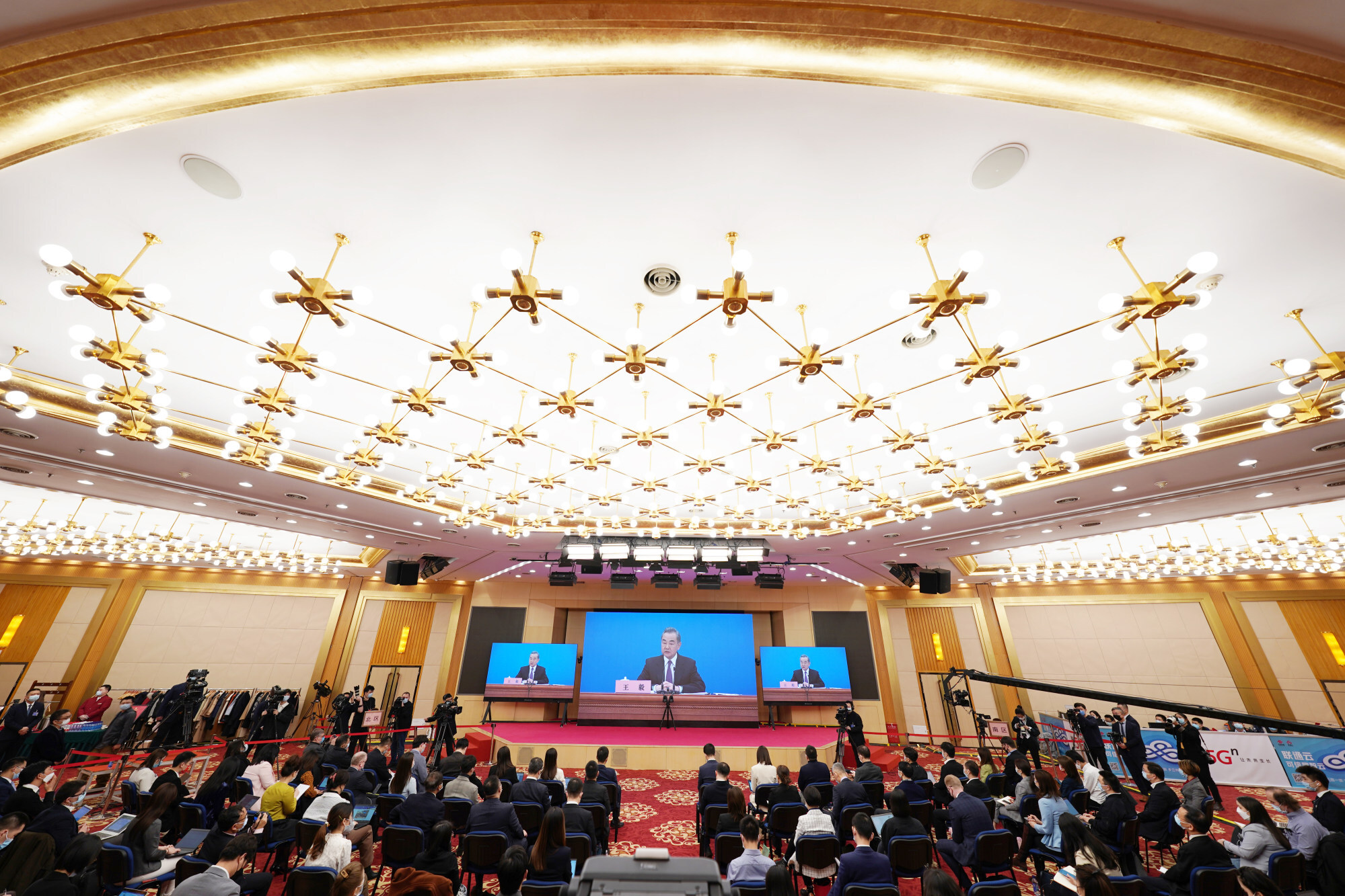 The foreign minister said relations with Moscow would “not be influenced by any third party”. Photo: Xinhua