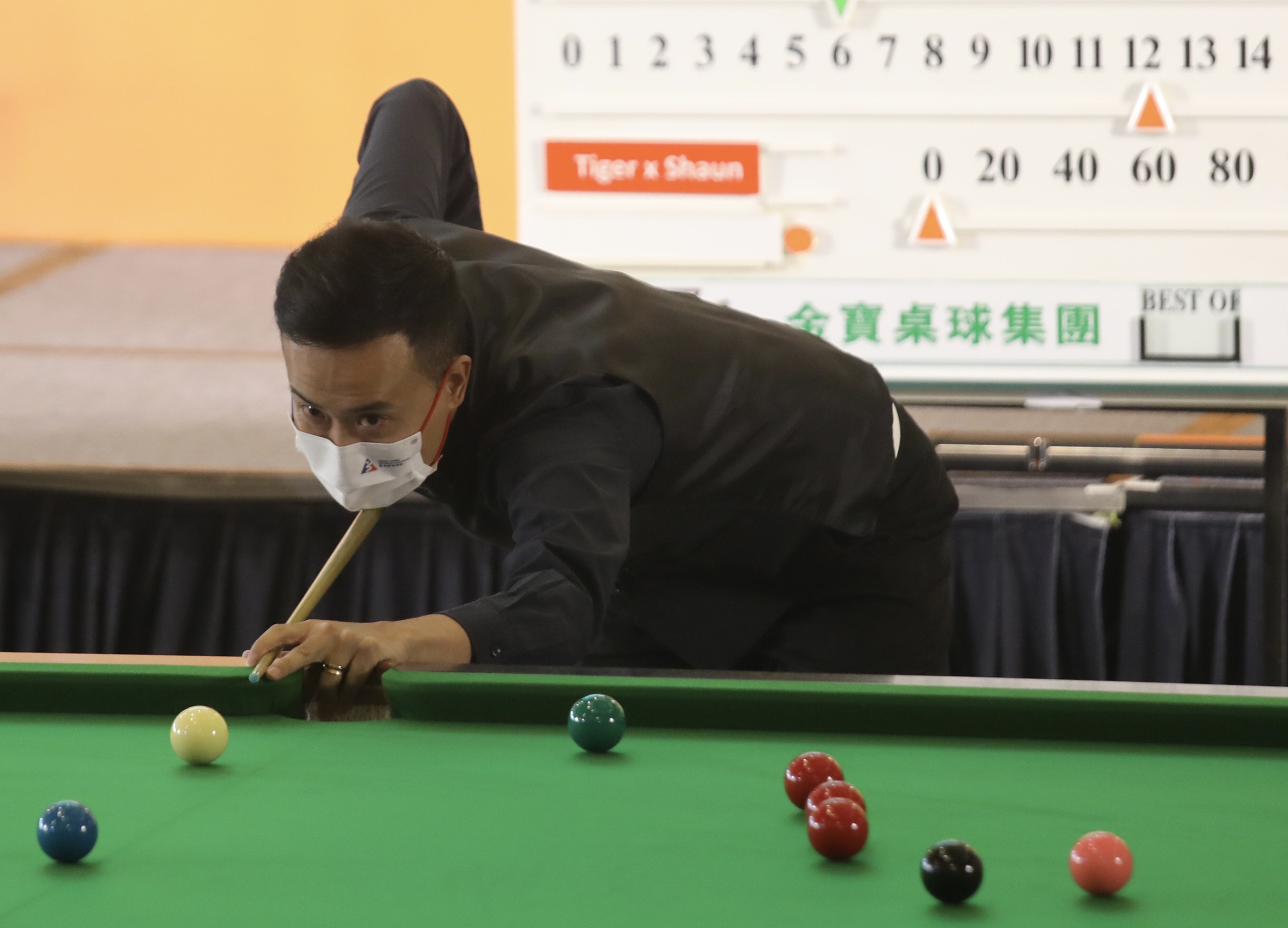 Marco Fu Ka-chun plays in a charity event in Tsuen Wan in November, 2021. Photo: SCMP/Xiaomei Chen
