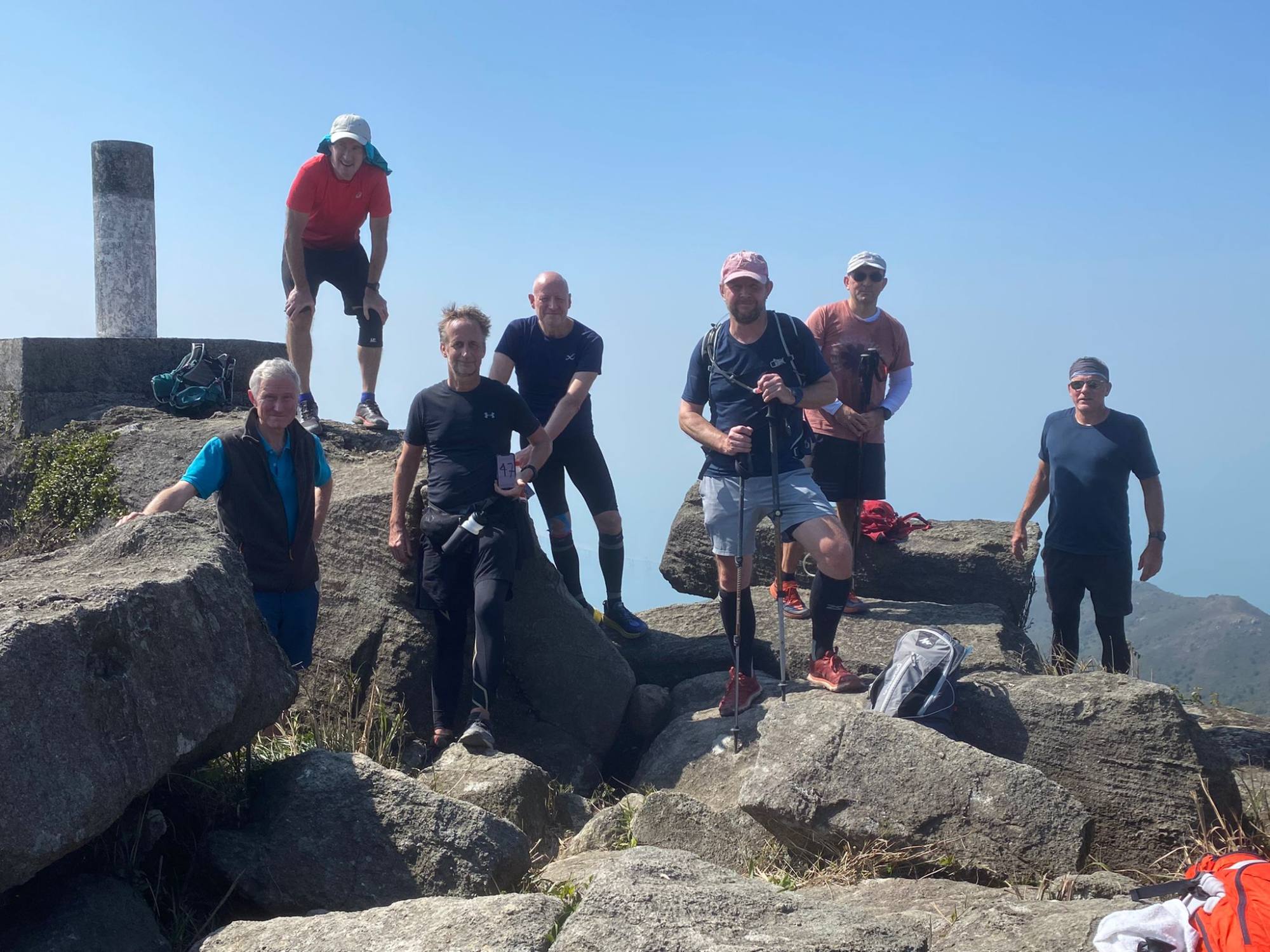 Group of hikers in their 50s and 60s conquer Hong Kong’s 50 highest ...