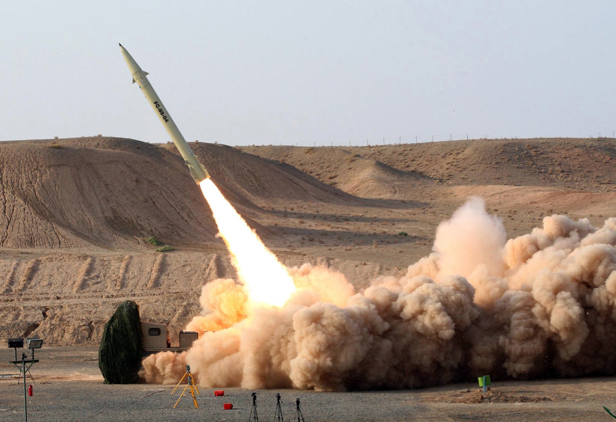 Iran Claims Missile Barrage In Iraq, Says Targeted ‘Israeli Site ...