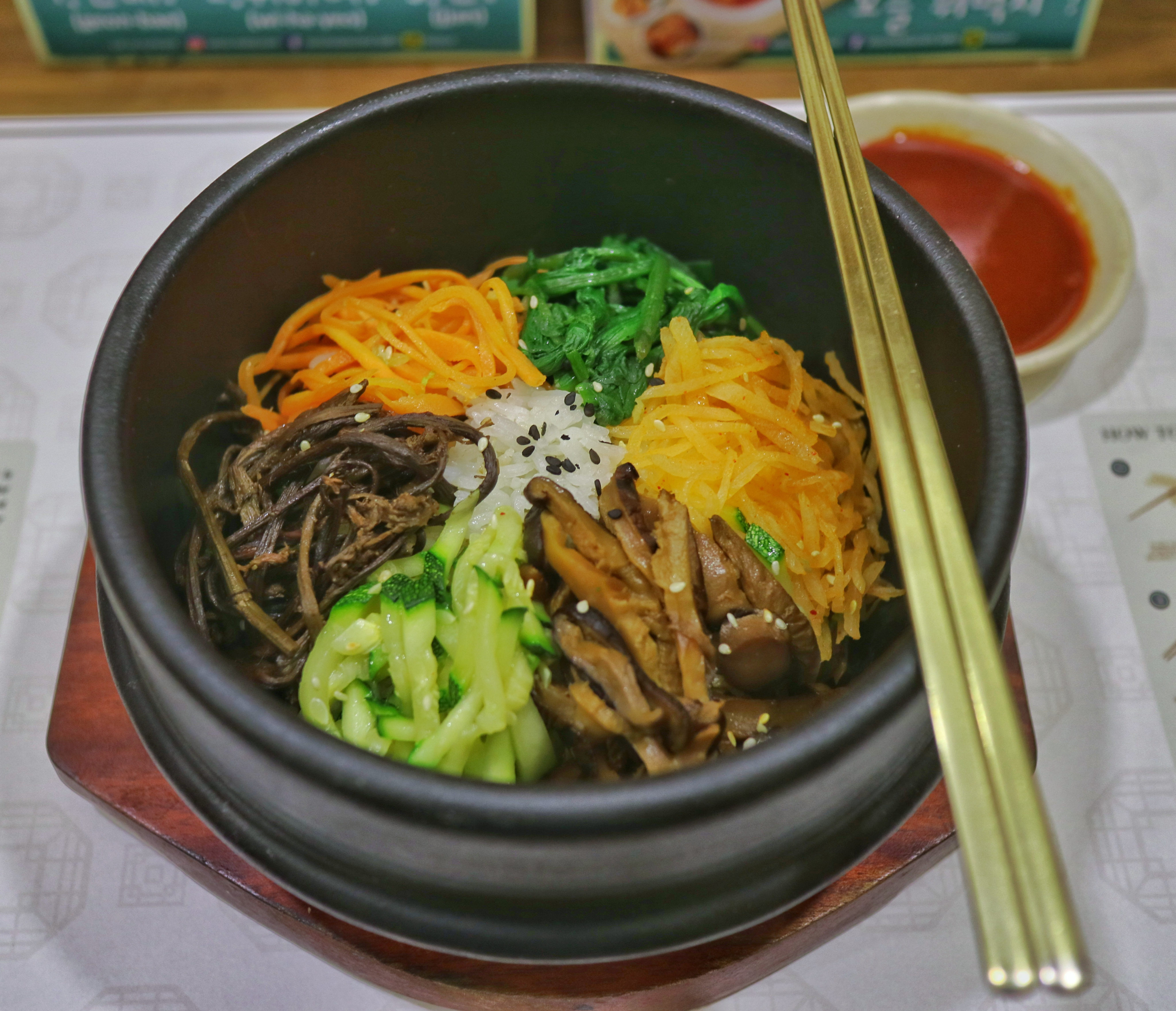 The dish of bibimbap features in K-dramas such as Strong Woman Do Bong Soon and My Lovely Sam Soon.  Korean dramas and K-pop have helped to promote some of the country’s favourite foods in India.