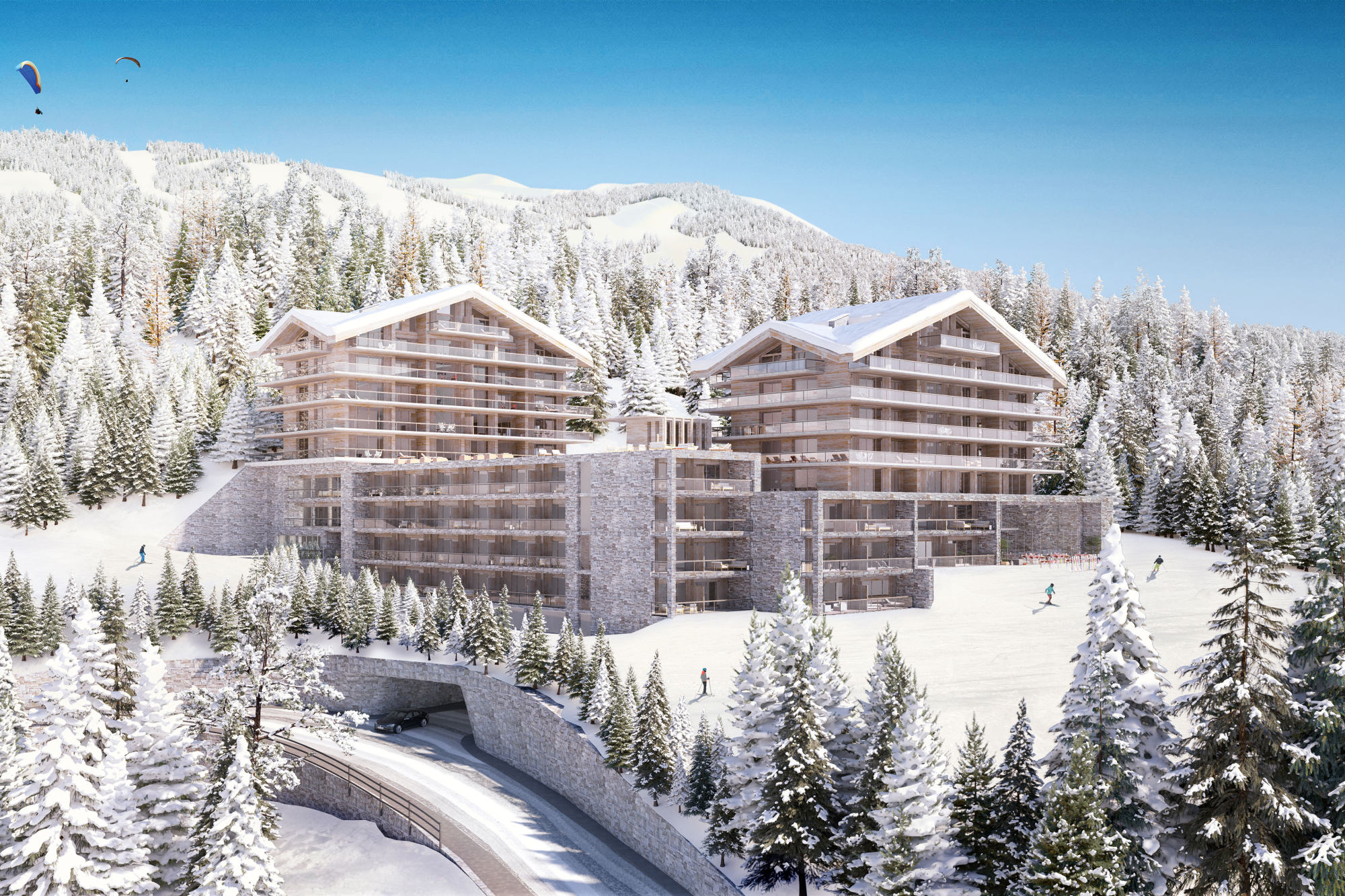 The Six Senses Crans-Montana, expected to open this year in the Swiss canton of Valais, is a two-hour train ride from Geneva.