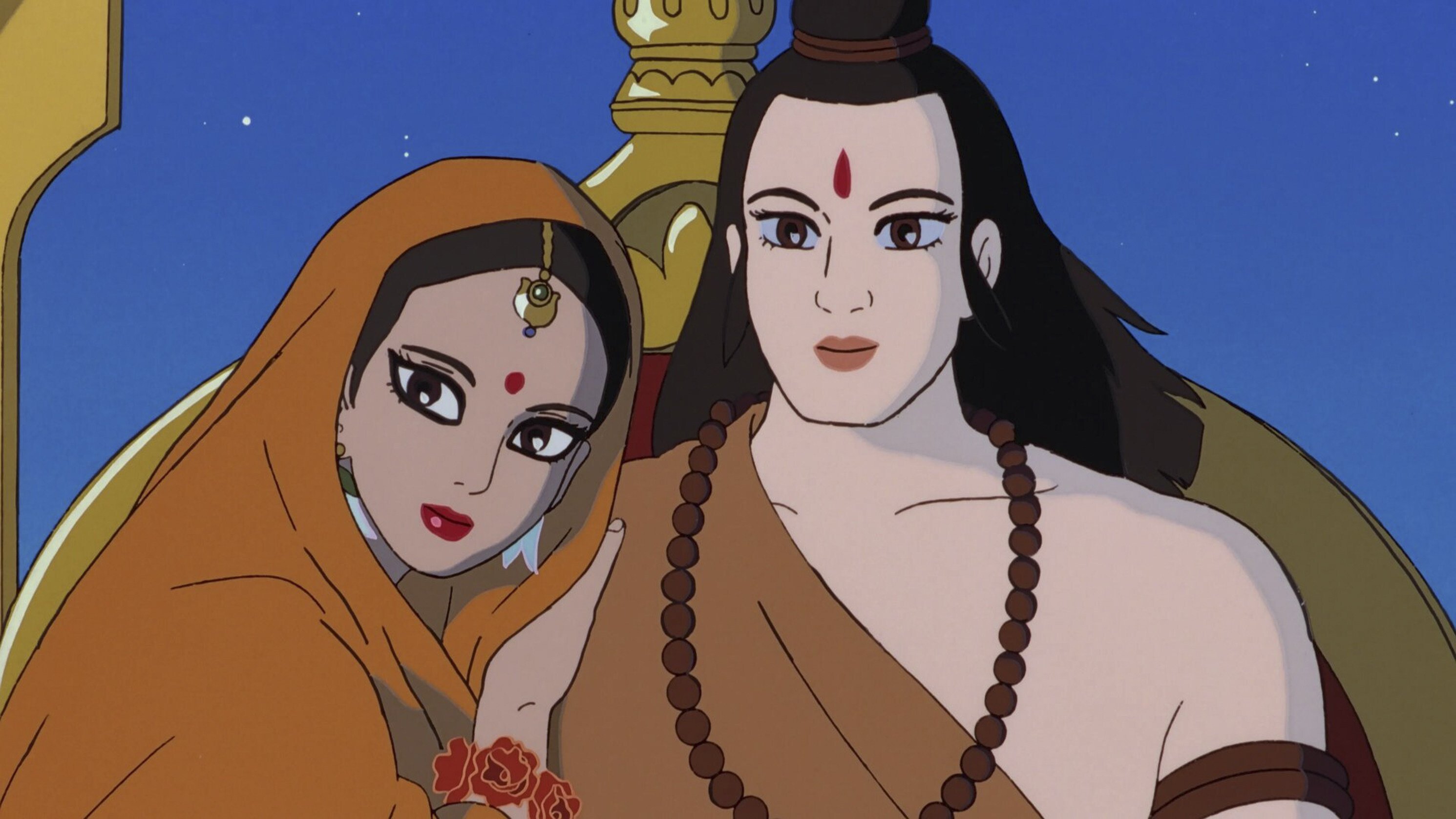A scene from Ramayana The Legend of Prince Rama.