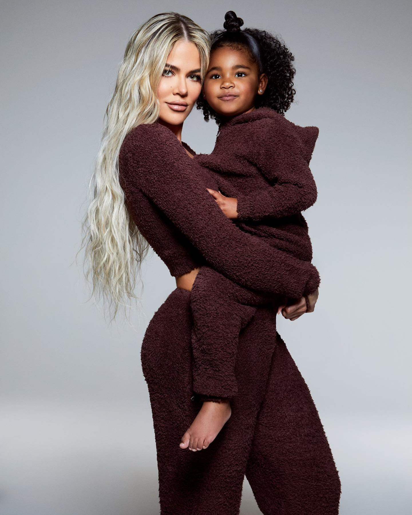 Khloé Kardashian and daughter True twin in Dior for her birthday