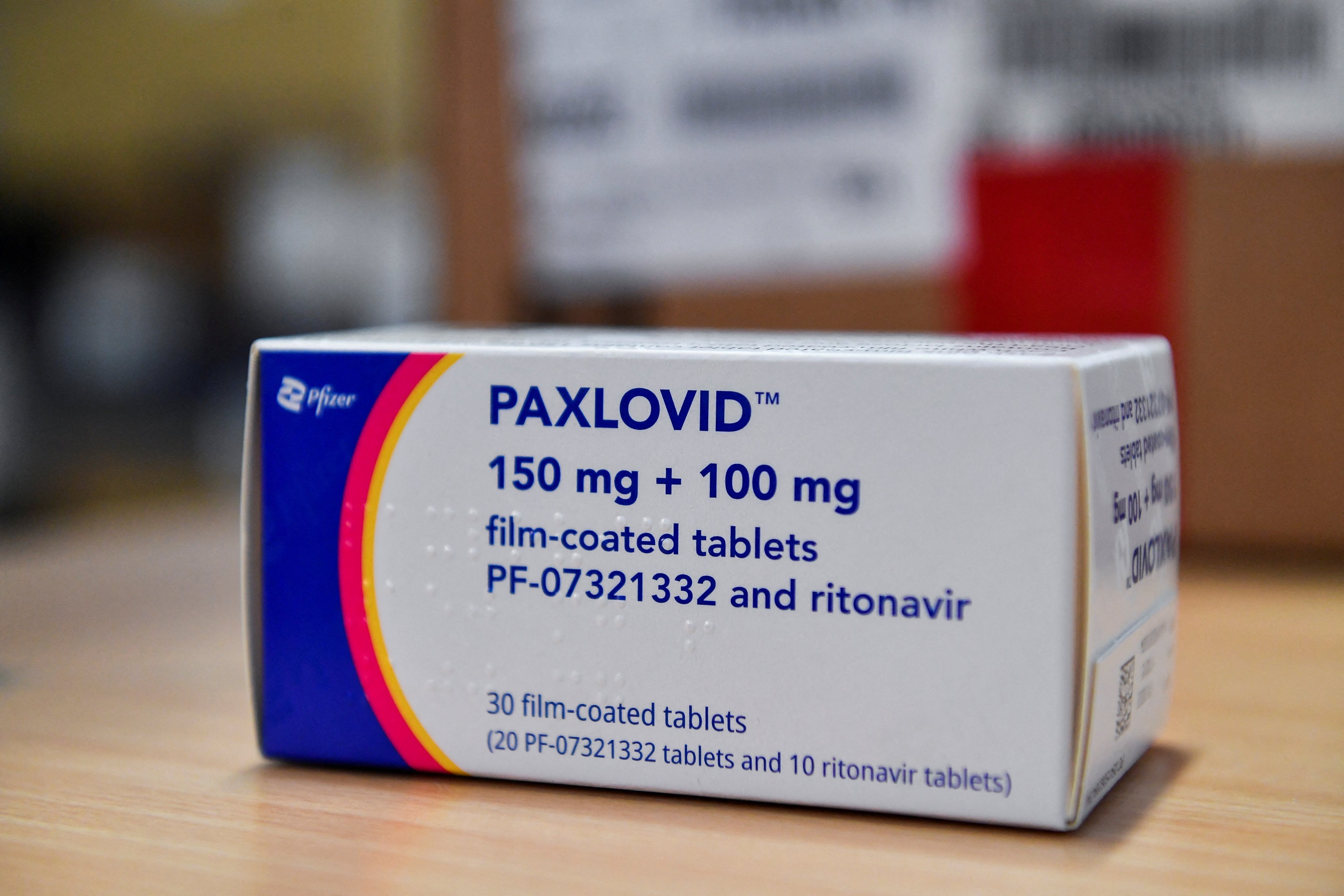 Coronavirus disease (Covid-19) treatment pill Paxlovid. Photo: Reuters 