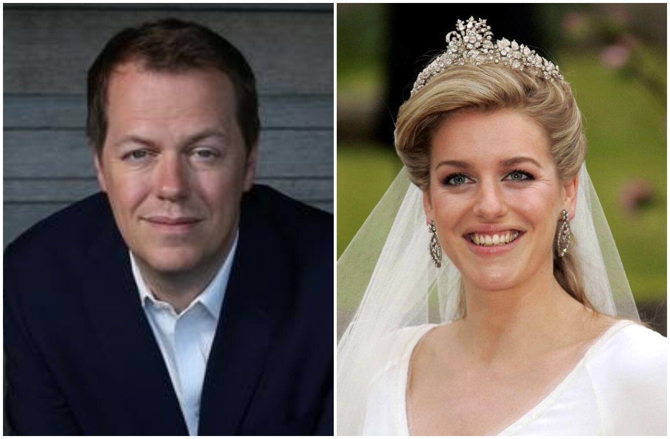 Learn more about Prince Harry and William’s step-siblings, Tom Parker-Bowles and Laura Lopes. Photo: @ProRoyalFamily/Twitter, tiara-mania.com
