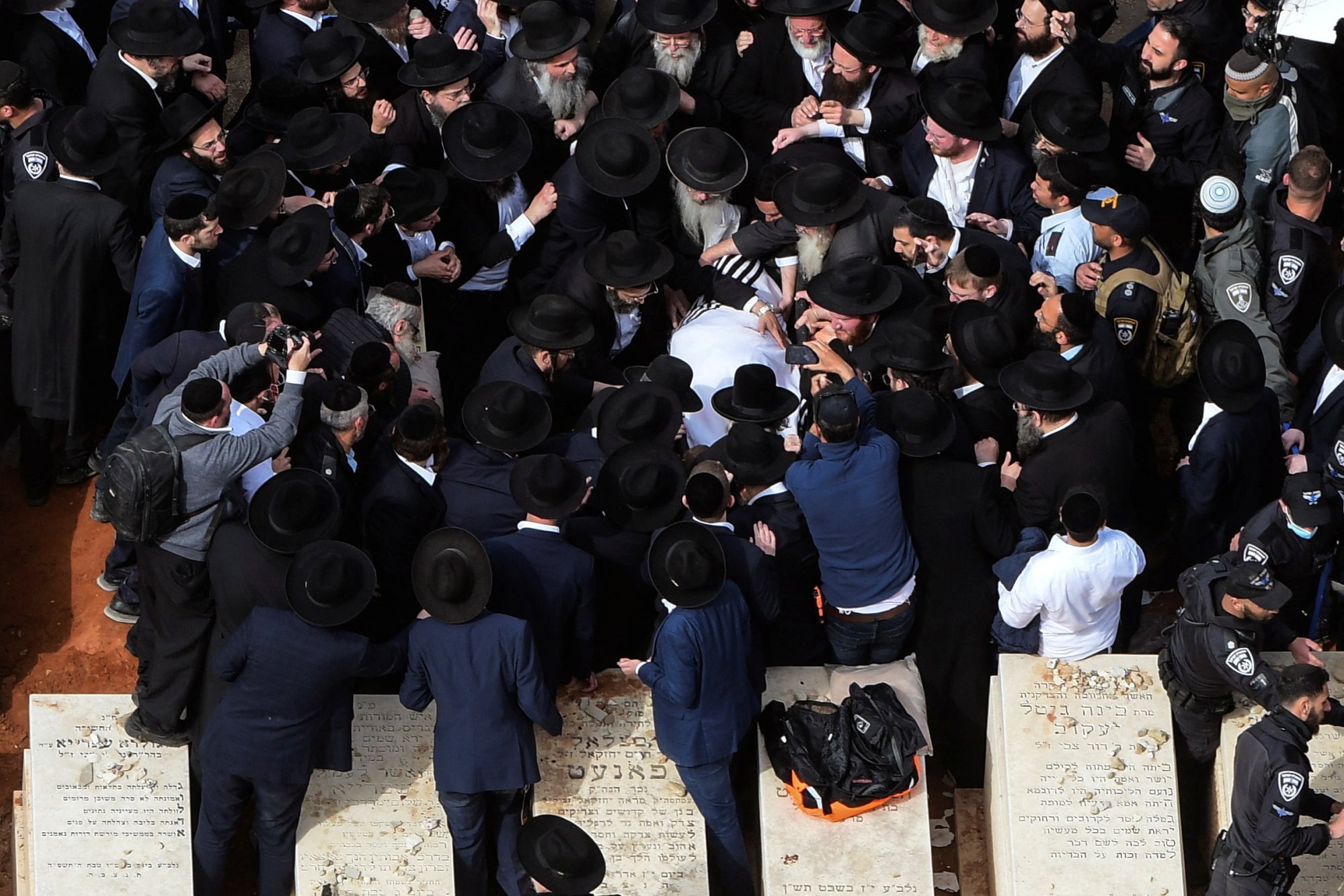 Thousands of ultra-Orthodox Jews pack streets in Israel for rabbi’s ...