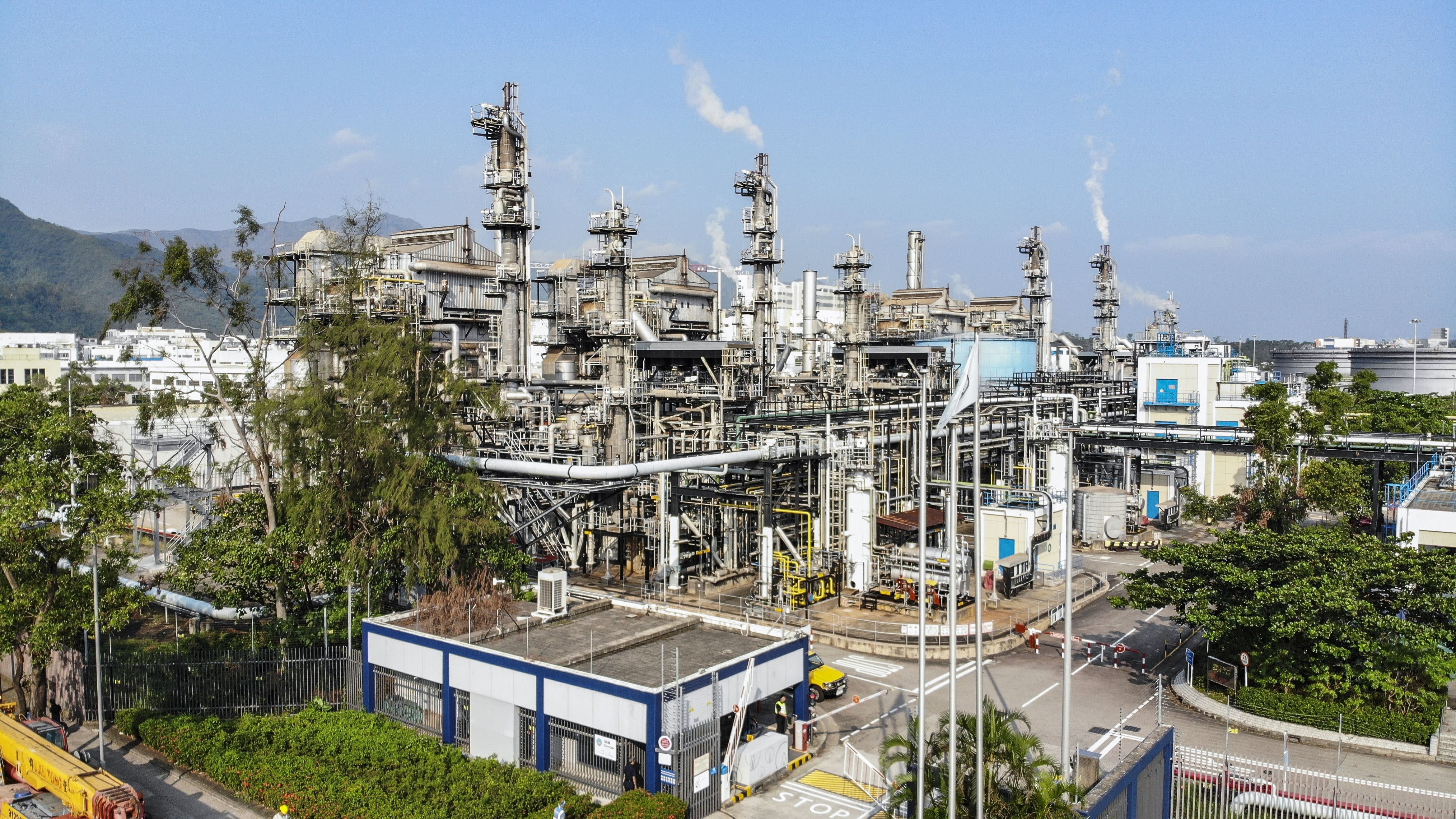 The Tai Po plant of Towngas. The piped-gas distributor disappointed investors with its earnings for 2021. Photo: Martin Chan