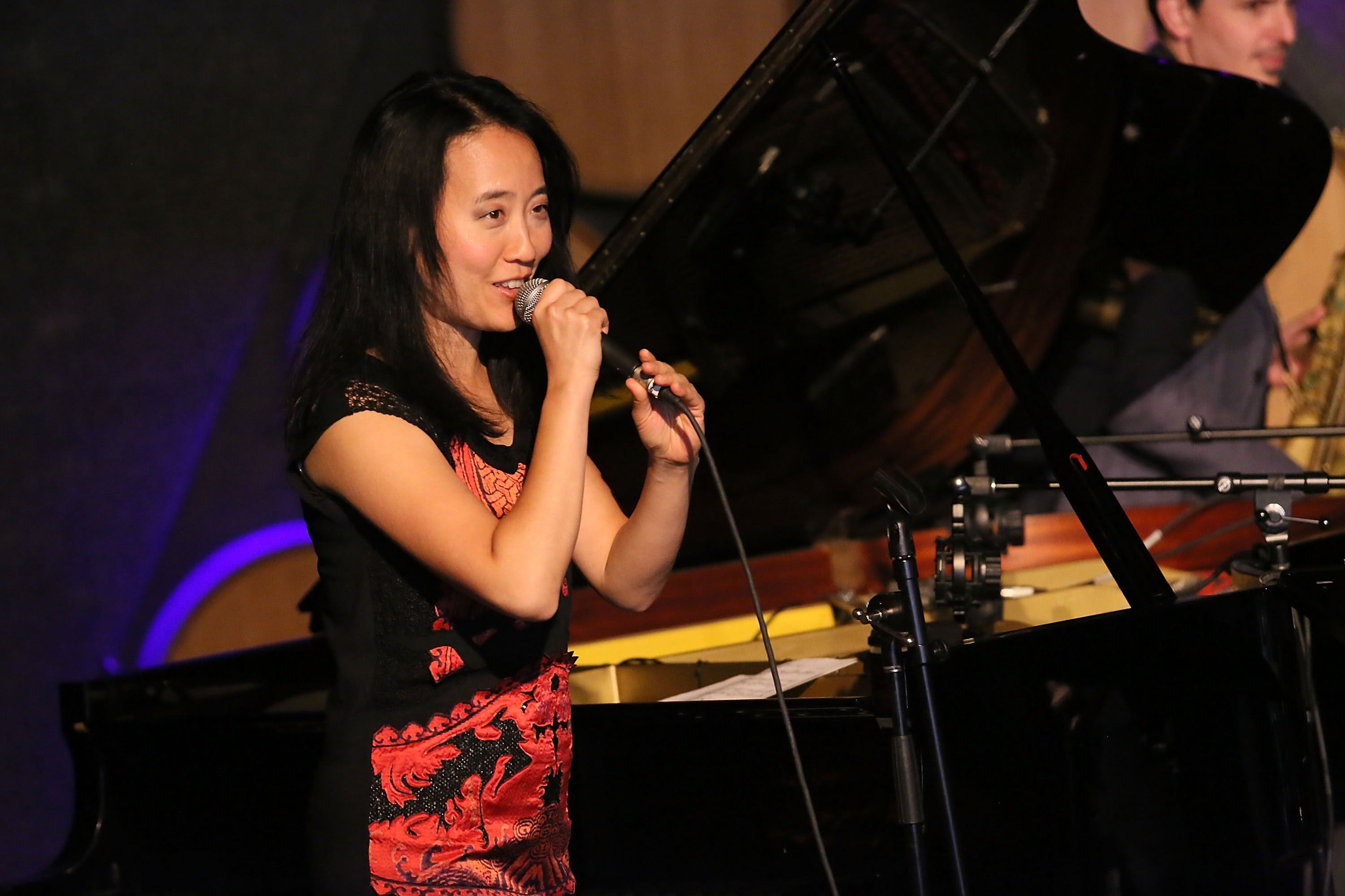 Chinese-American jazz pianist Helen Sung at the SESAC Jazz Awards at City Winery, New York, on September 23, 2014. Photo: TNS