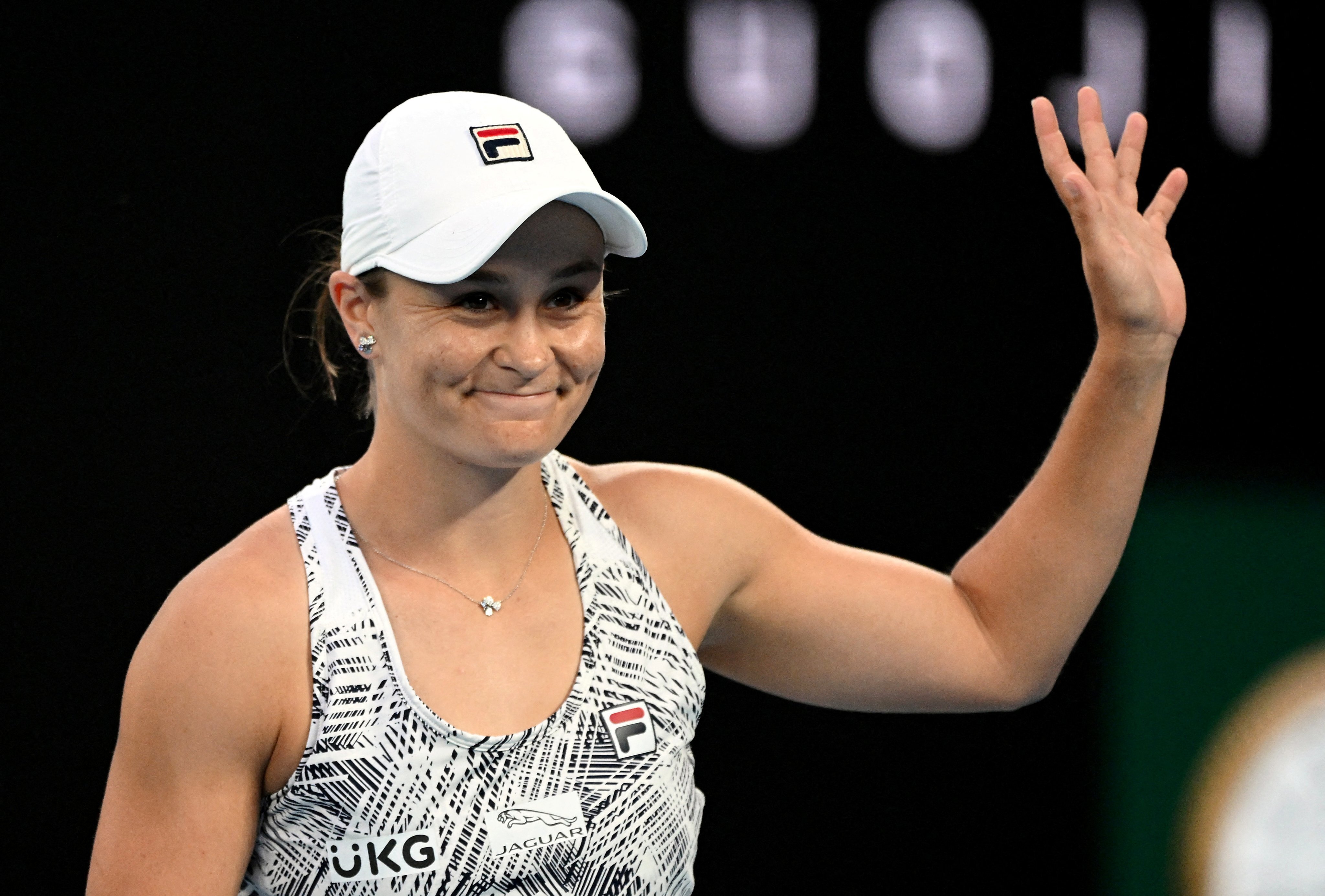 Ashleigh Barty is waving goodbye to tennis less than two months after winning the Australian Open. Photo: Reuters