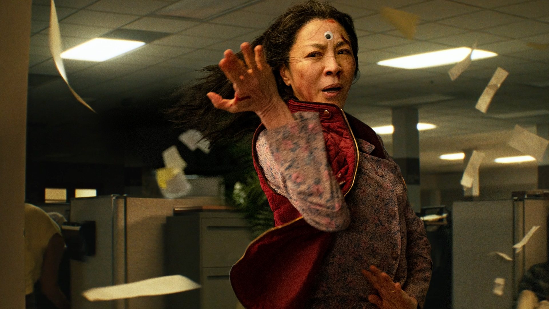Michelle Yeoh in a still from Everything Everywhere All at Once.