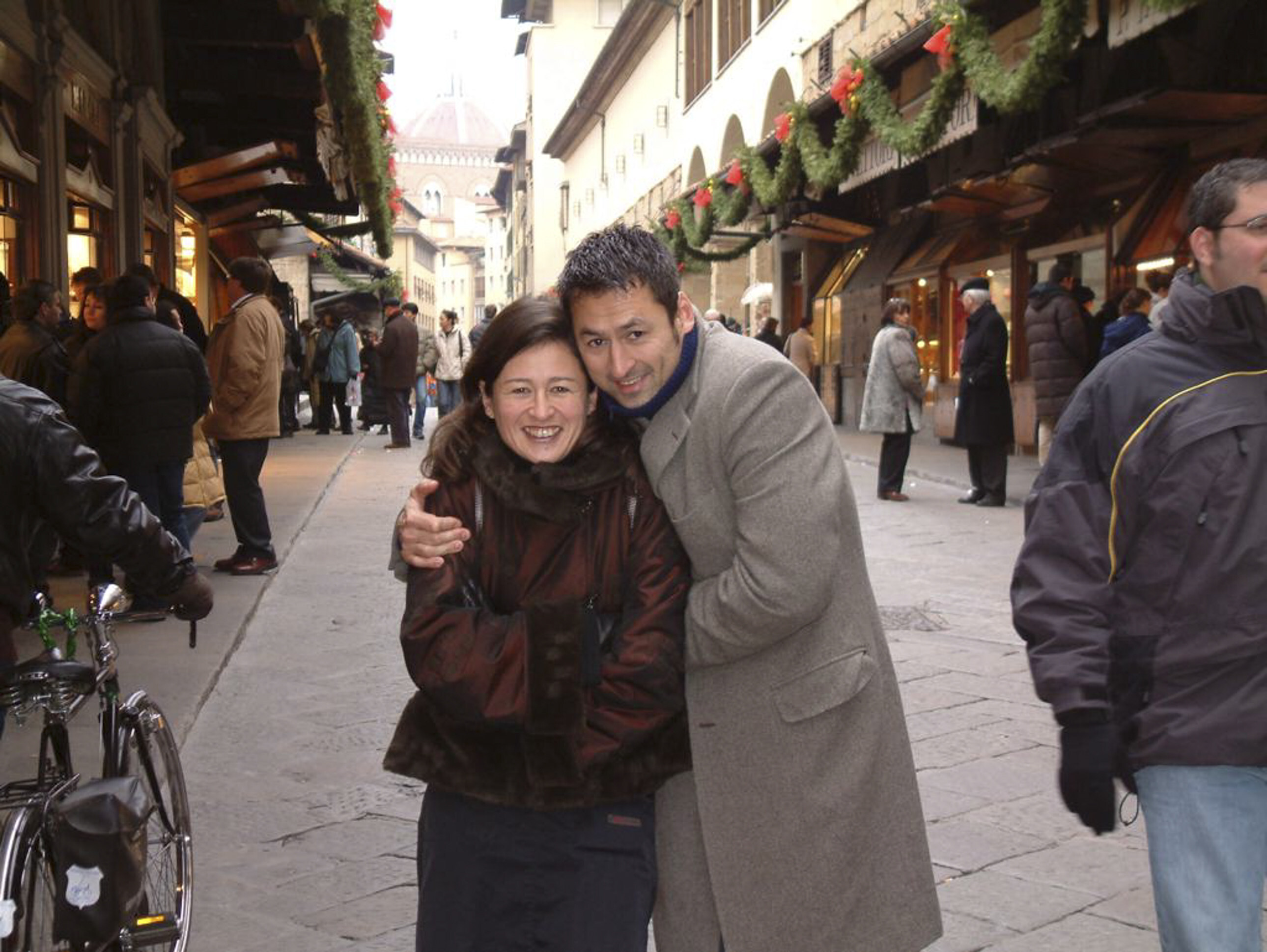 Liana Kang and her brother Andree. They are among the children of North and South Koreans who moved to East and West Germany, respectively, during the Cold War.