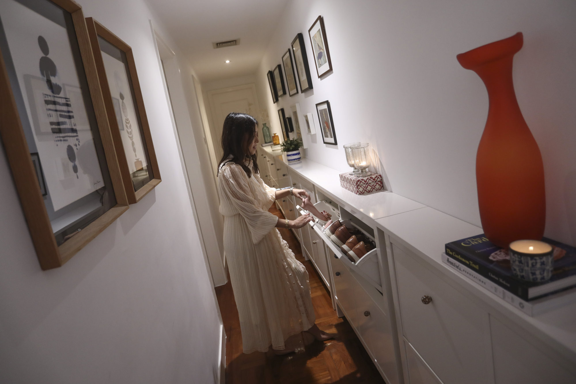 Moushumi Khara, personal and interior stylist for The Lifestyle Editor, in her home. Photo: Jonathan Wong