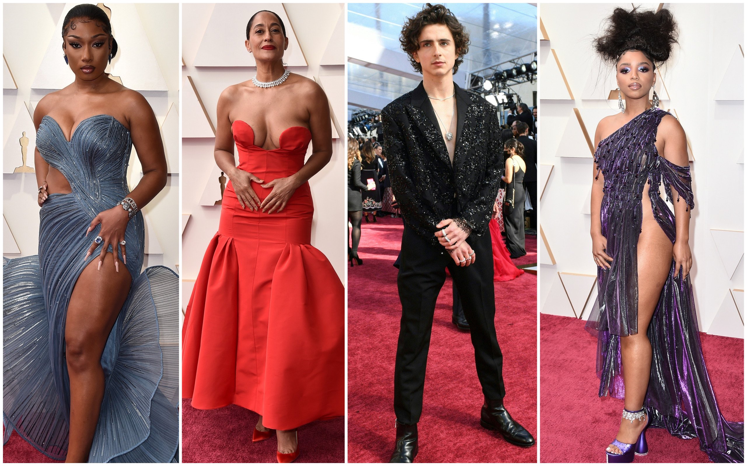 Most Daring Looks Celebrities Wore to the 2022 Oscars