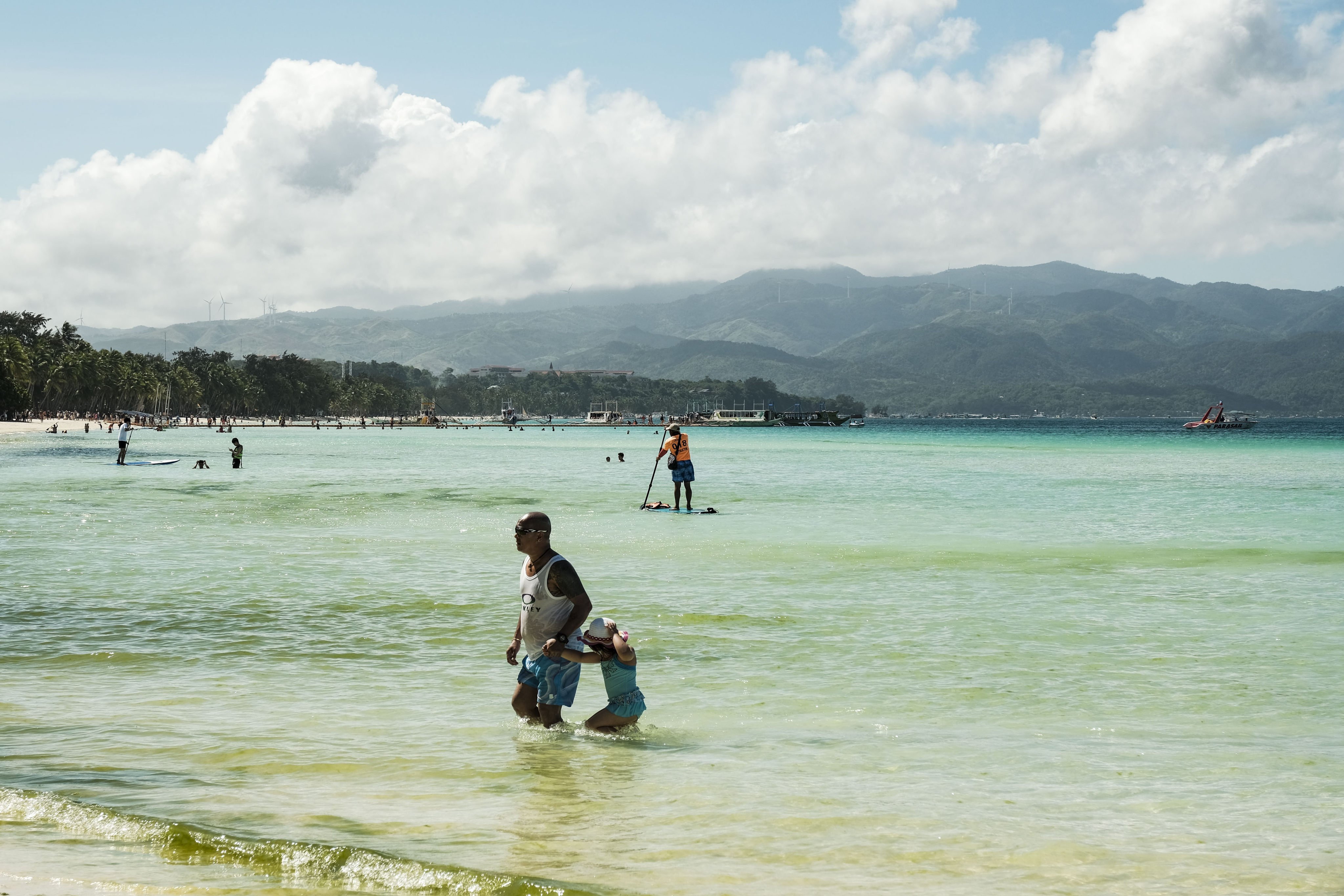 A beach in the Philippines. The nation has been working with Indonesia and Malaysia for five years, running joint anti-piracy patrols in their waters. Photo: Bloomberg