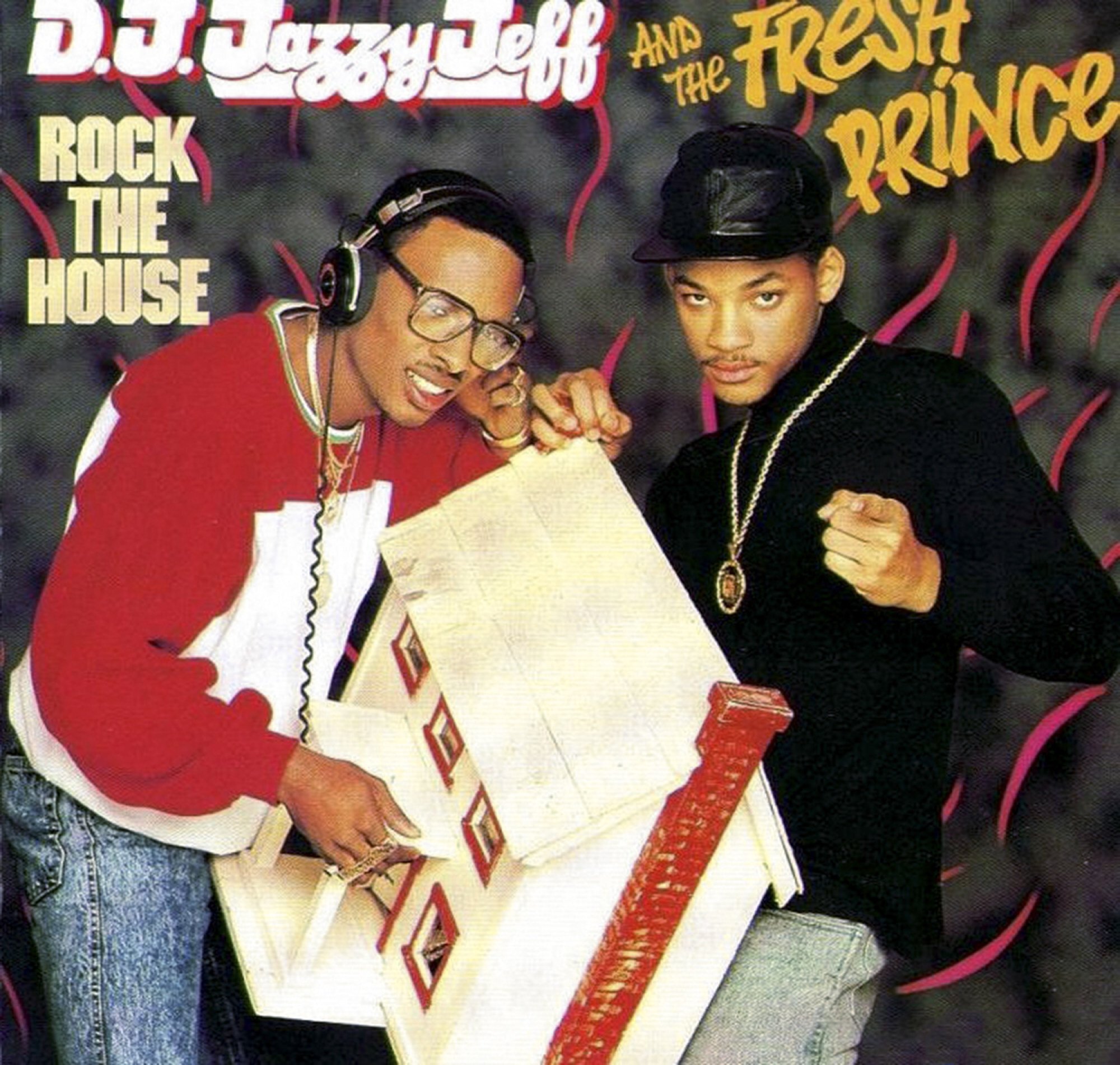 The cover of DJ Jazzy Jeff & The Fresh Prince’s 1987 album “Rock The House”. Photo: Handout