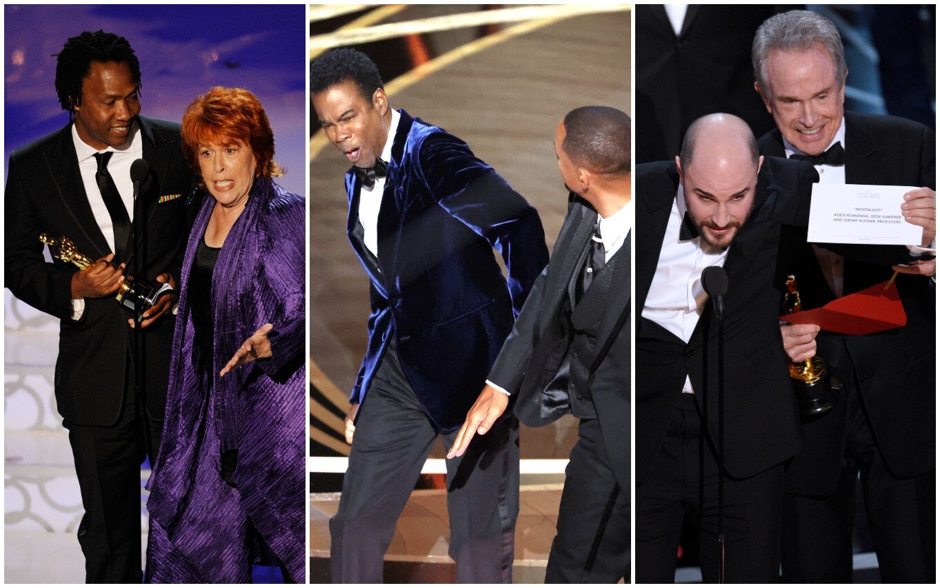 Although the Academy Awards is renowned for its glitz and glamour, it’s also played host to a load of shocking moments. Photos: Getty Images, TNS, AP