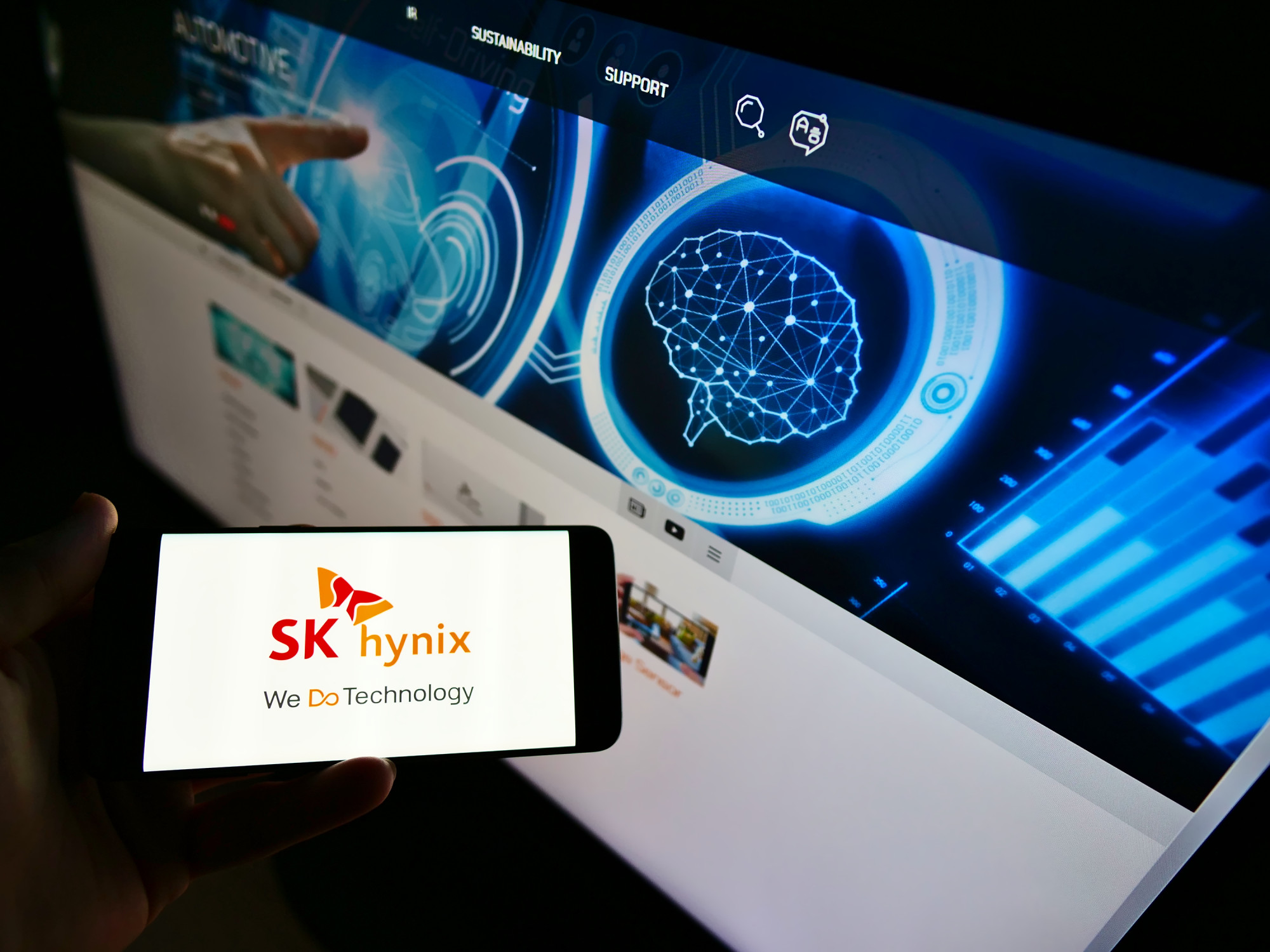 South Korean memory chip maker SK Hynix last year partnered with the municipal government of Wuxi, a city in eastern Jiangsu province, to develop the China-Korea Integrated Circuit Industrial Park. Photo: Shutterstock