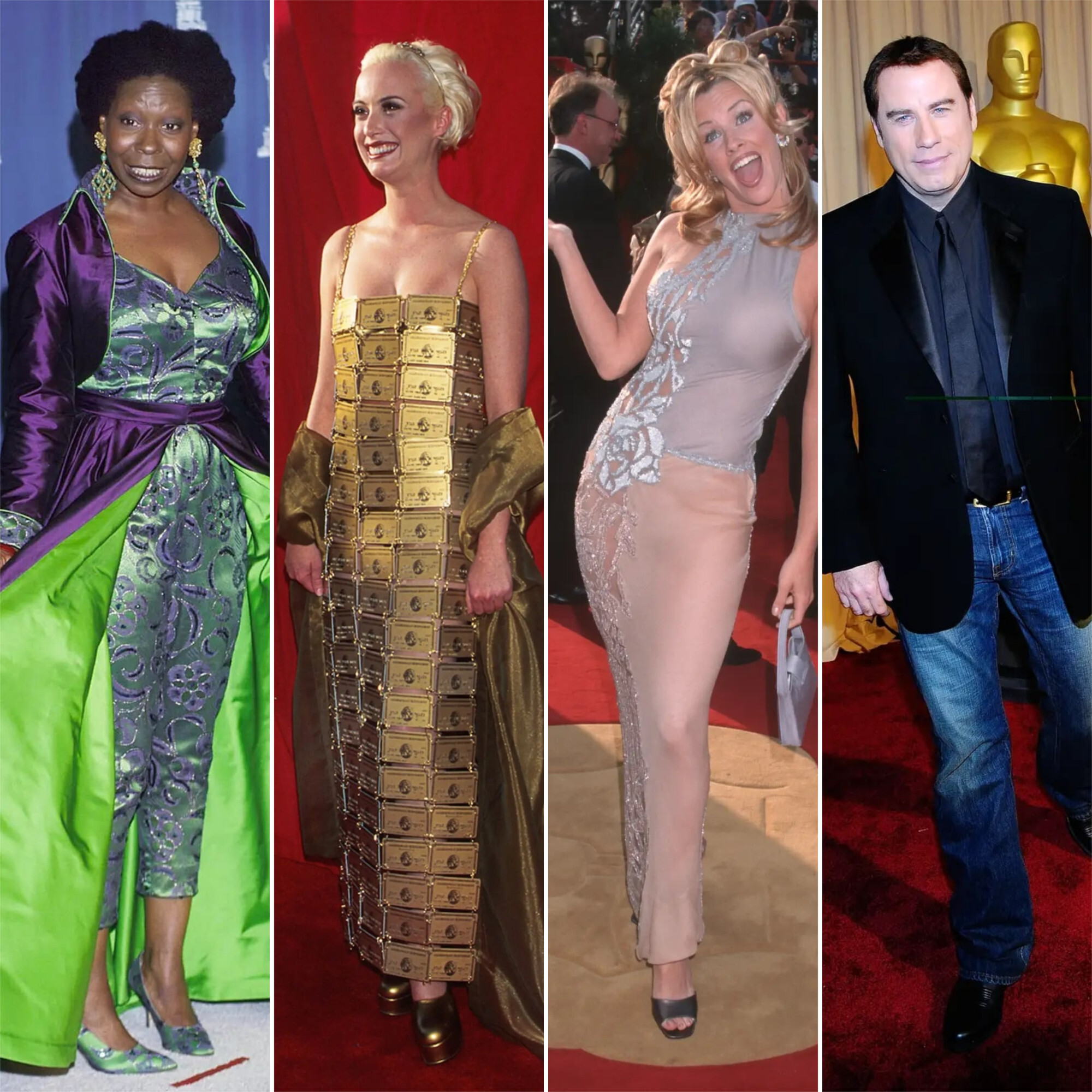 What are the worst fashion fails in Oscars history? Photos: Wire, Getty