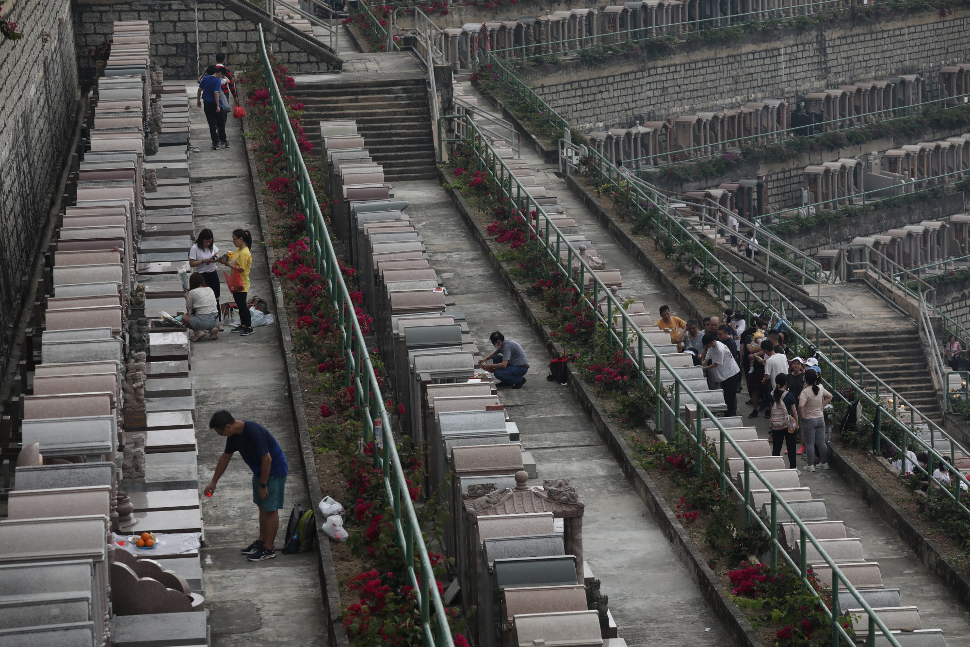 Cleaning the graves of relatives and ancestors is one of the most important Chinese traditions. Photo: SCMP