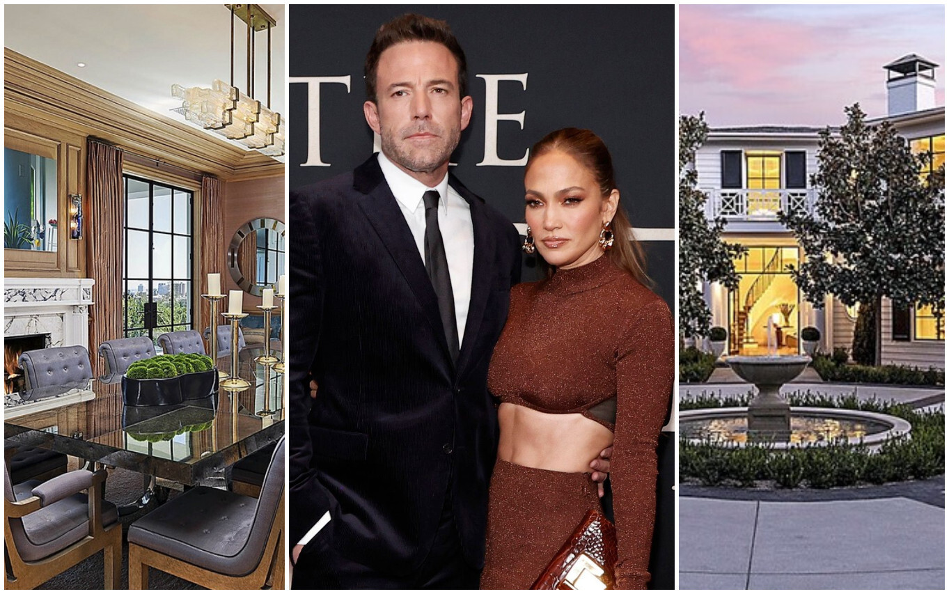 Check out the mega-mansion that Ben Affleck and Jennifer Lopez just bought. Photos: Hilton and Hyland, AFP