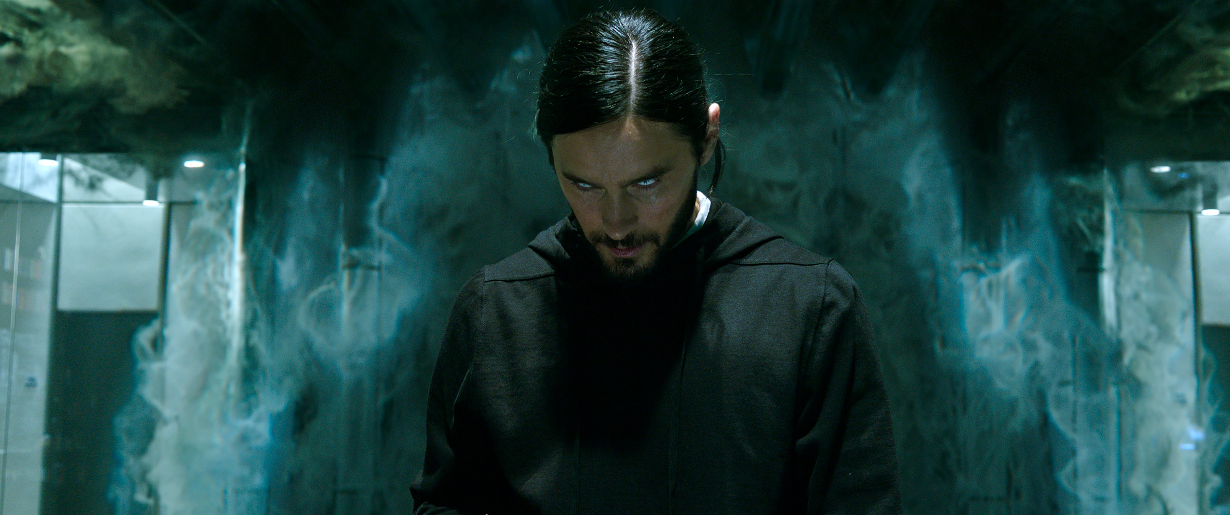 Jared Leto as Dr Michael Morbius in a still from Morbius.