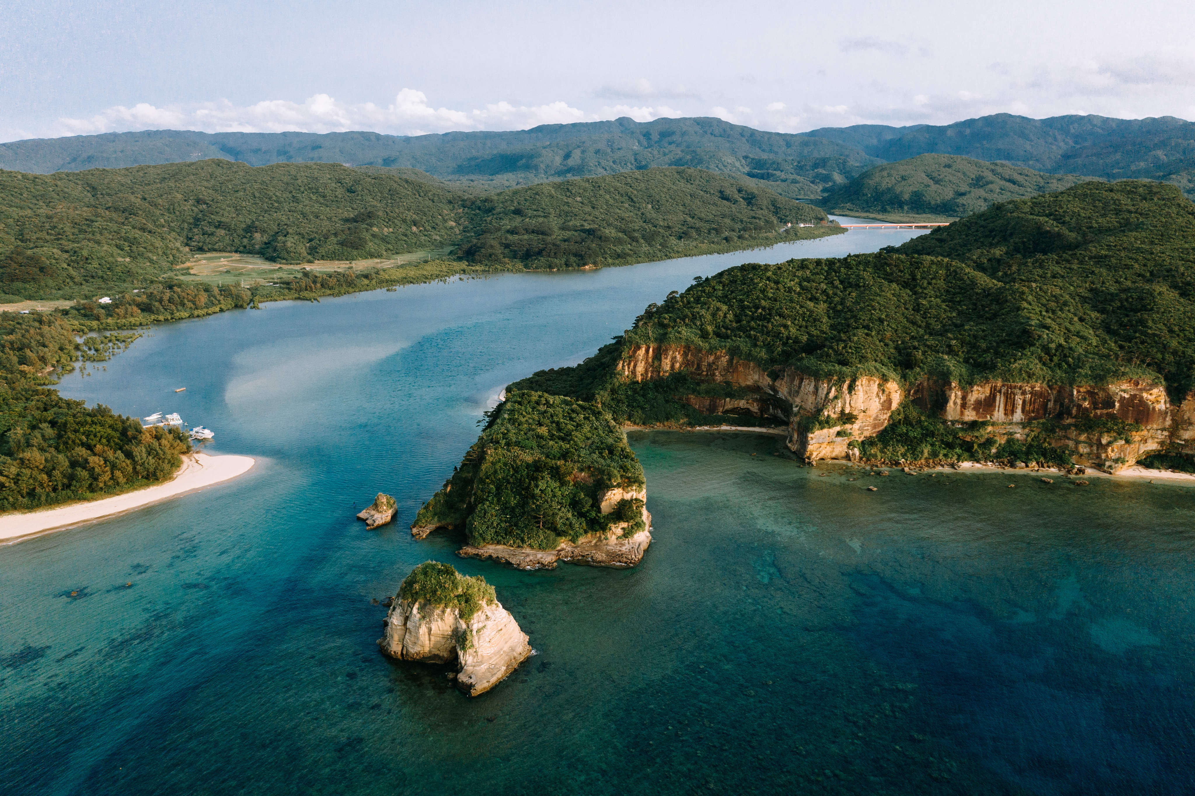 Mangroves, a beach and tropical rainforest in the Iriomote-Ishigaki National Park in Okinawa, Japan, where tourism promoters hope to benefit from a recent Unesco World Heritage site listing. Photo: Getty Images