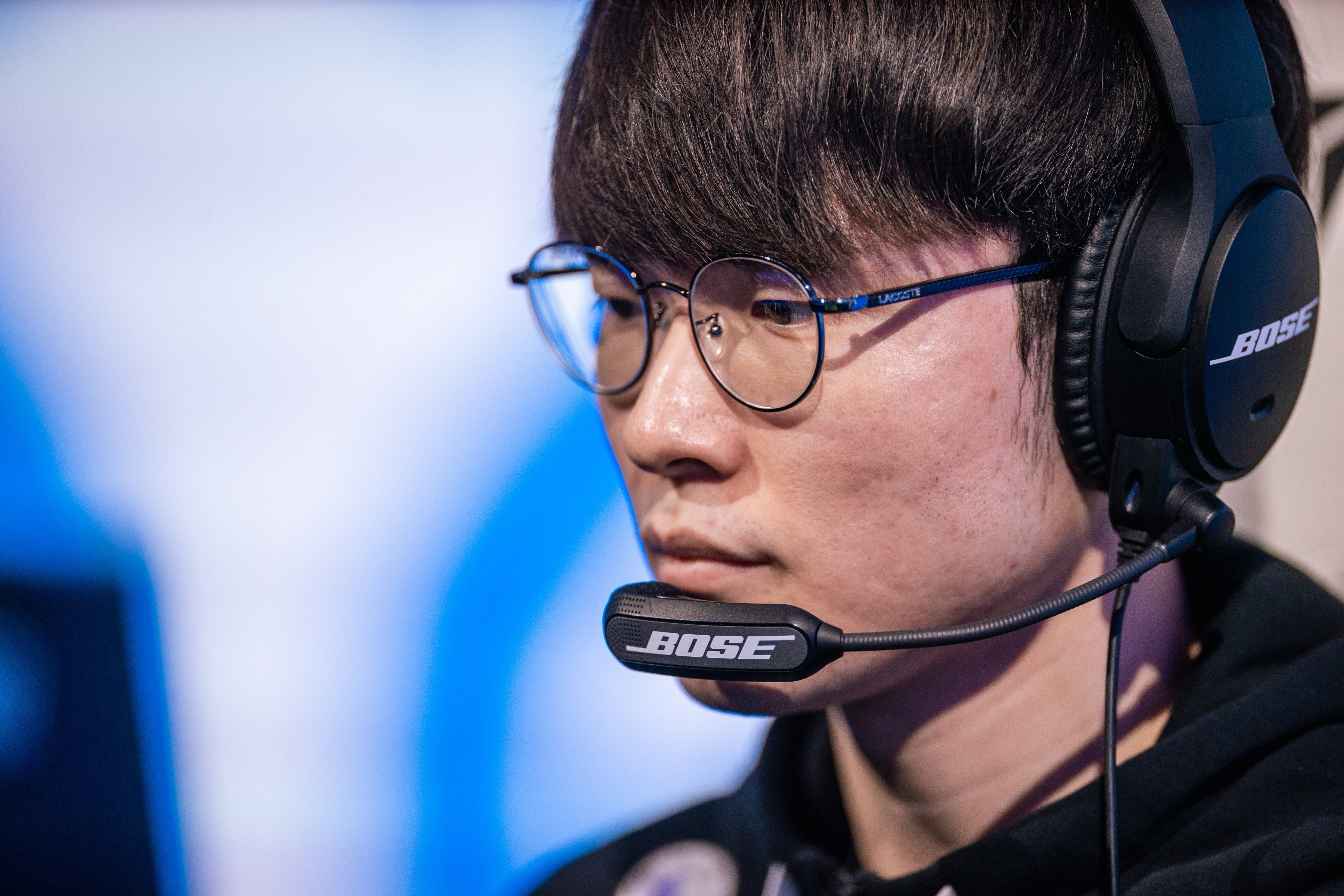 T1’s Lee “Faker” Sang-hyeok competes at the League of Legends World Championship Groups Stage in Reykjavik last year. Photo: Riot Games