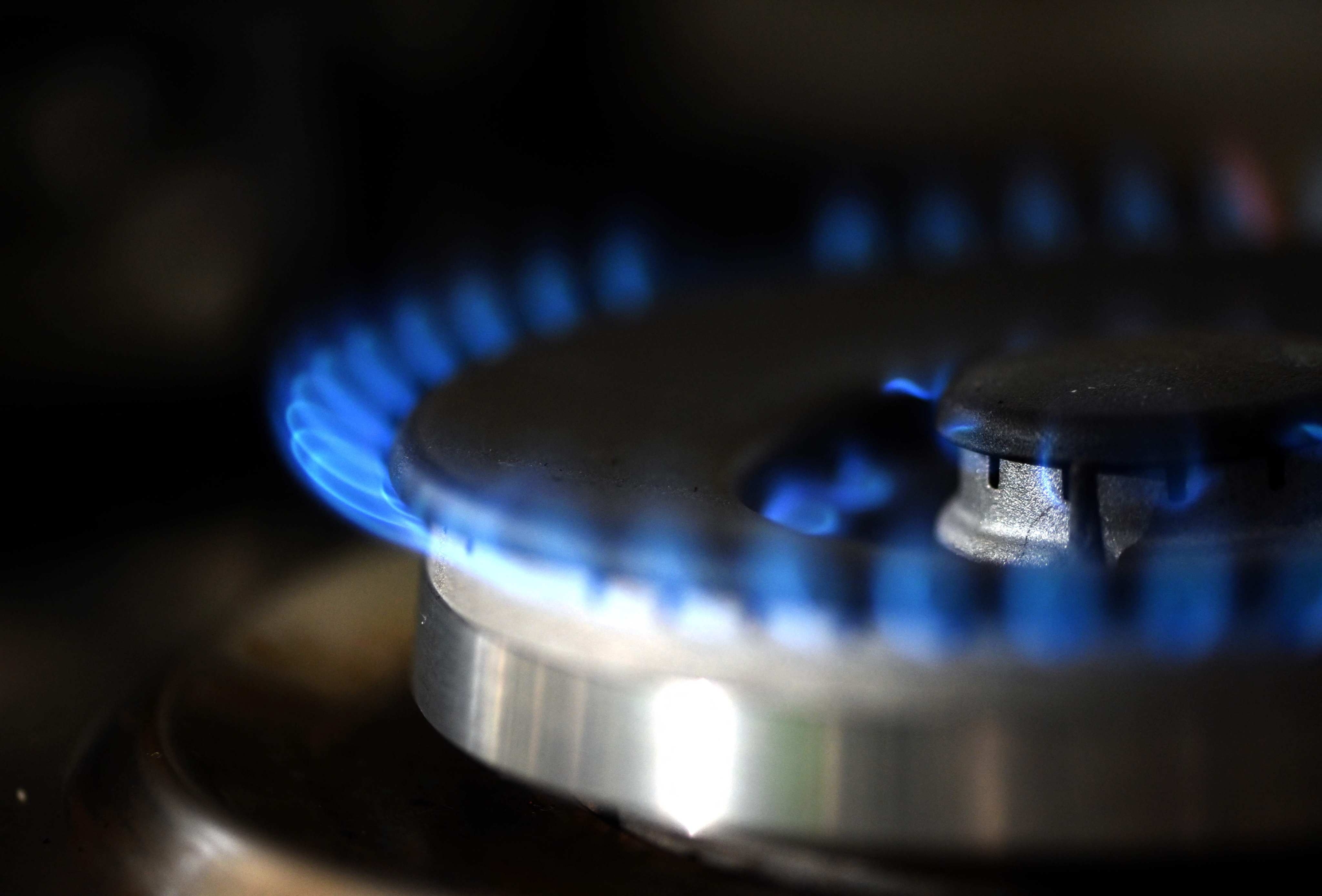 The flame on a burning gas hob. Germany, which relies heavily on Russian gas, has major concerns over securing supplies during Moscow’s invasion of Ukraine. Photo: AFP