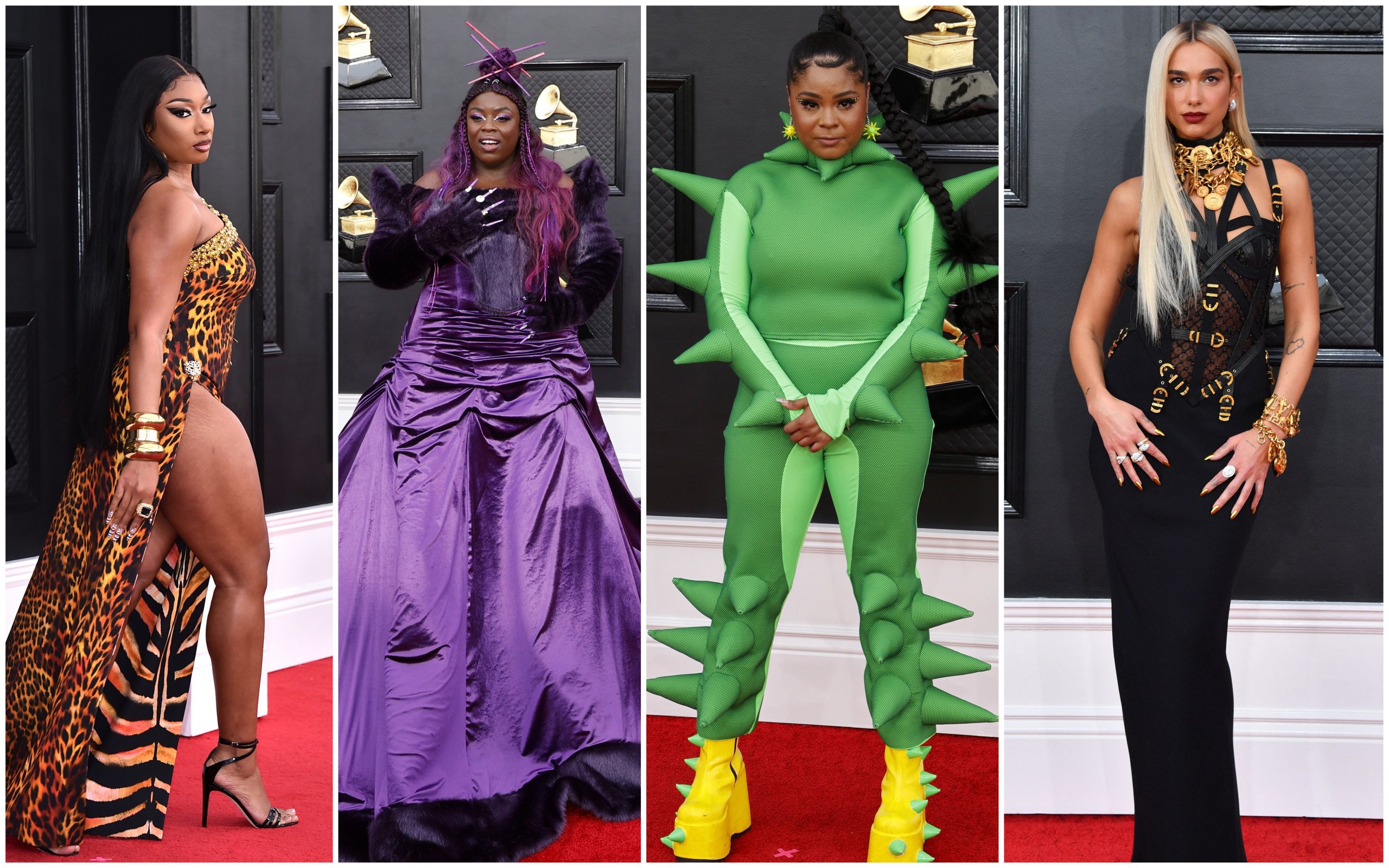 Fierce, funny and fabulous – this year’s Grammy Awards red carpet served all sorts of looks. Photos: AP; EPA-EFE; AFP
