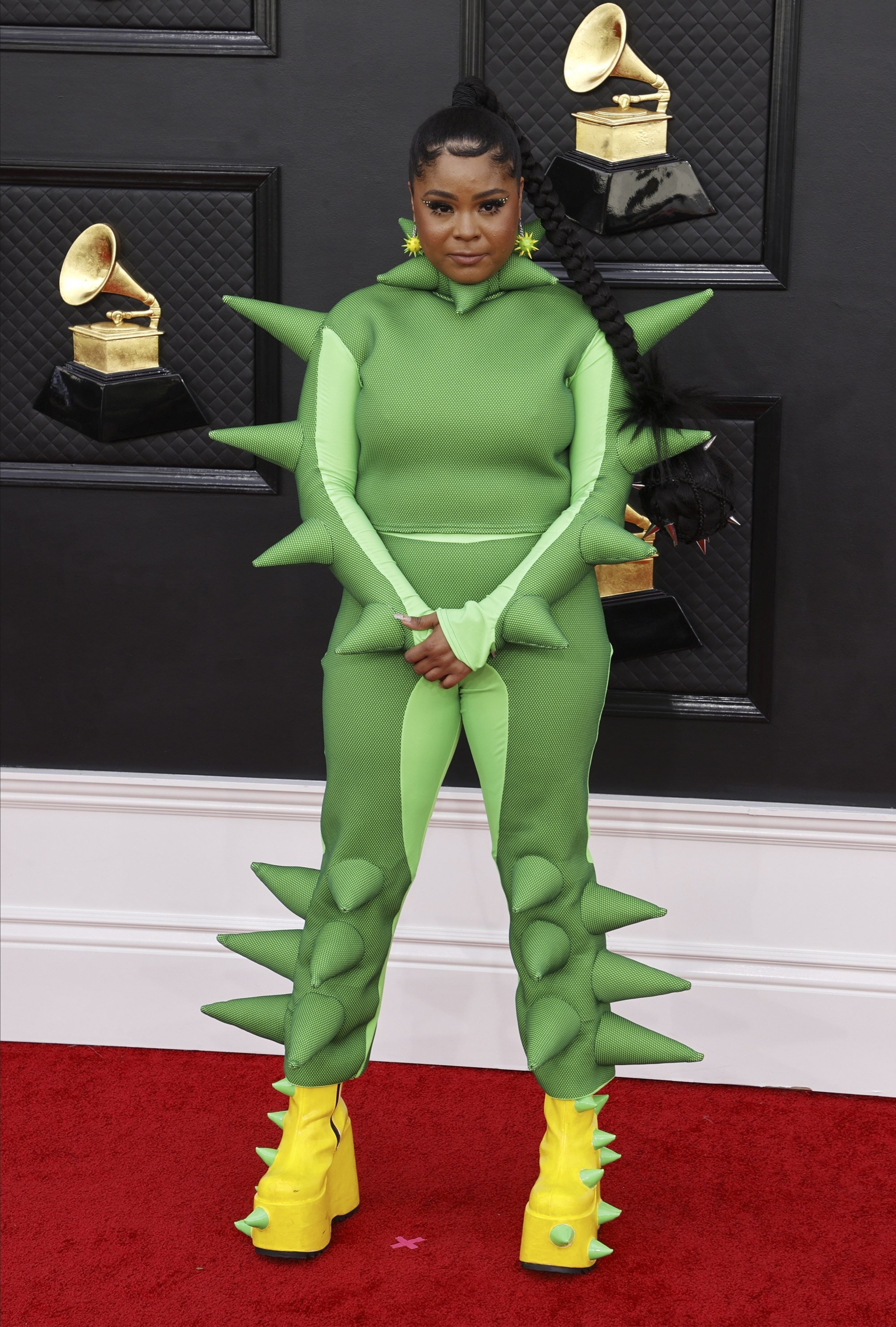 Grammys 2022: the best and worst dressed celebrities – from BTS' Louis  Vuitton suits and Olivia Rodrigo's body-hugging Vivienne Westwood dress, to  Billie Eilish's offbeat Rick Owens ensemble and Tayla Parx's questionable