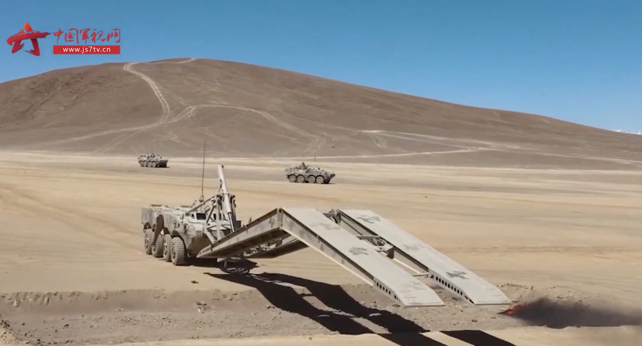 China's Xinjiang forces put military engineering advances to