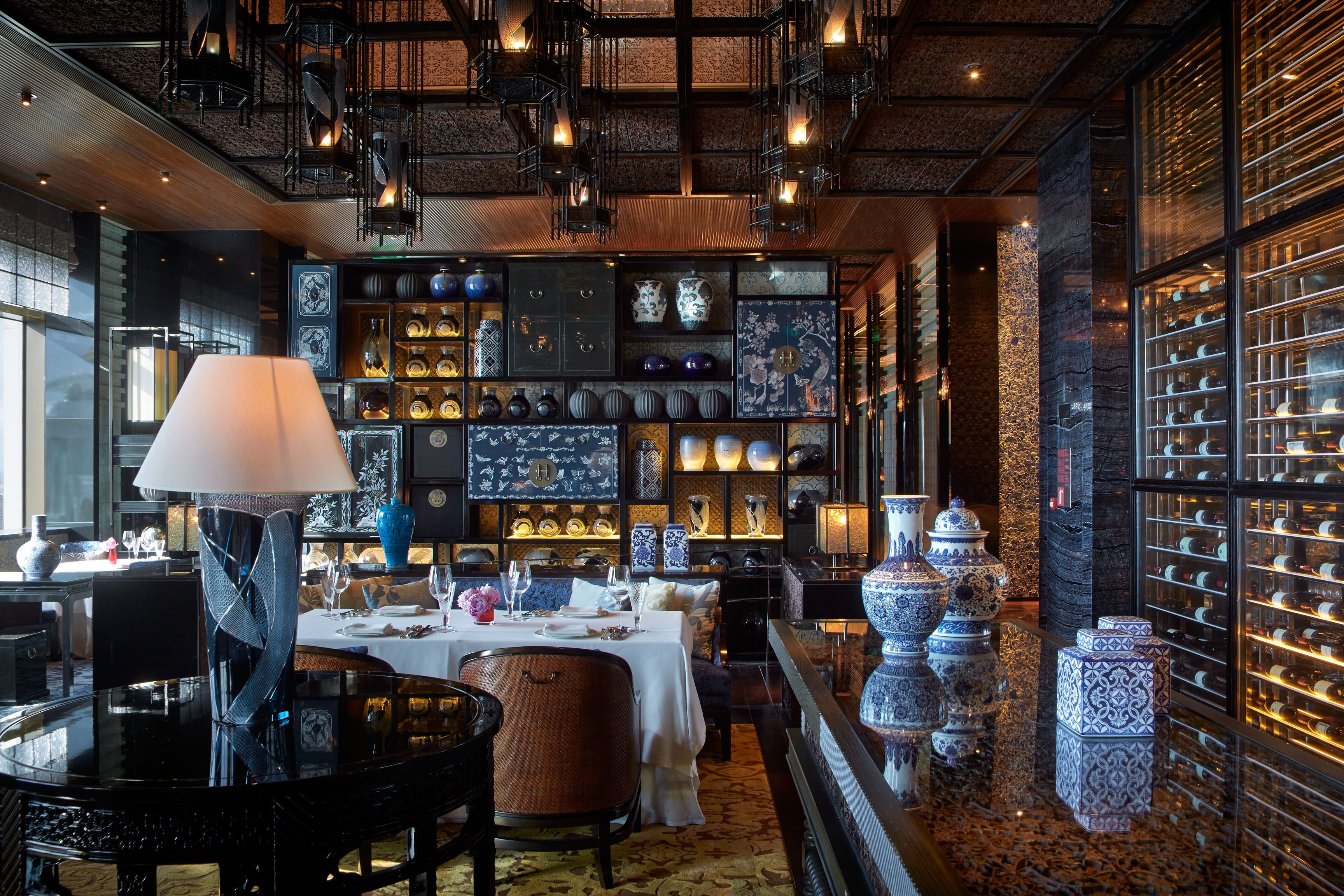 Lai Heen offers an intimate interior. Photo: Lai Heen