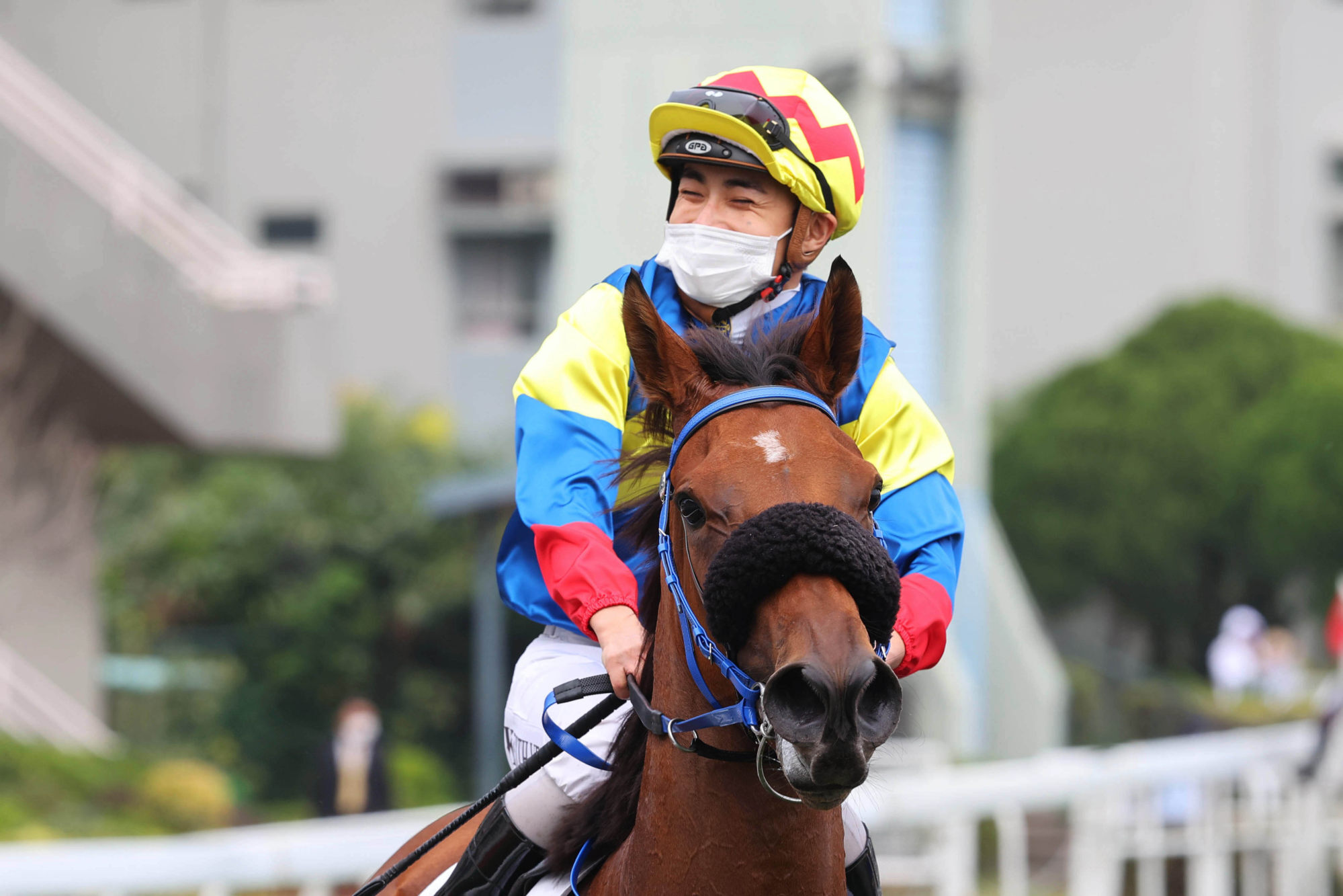 A smiling Keith Yeung. Photo: HKJC