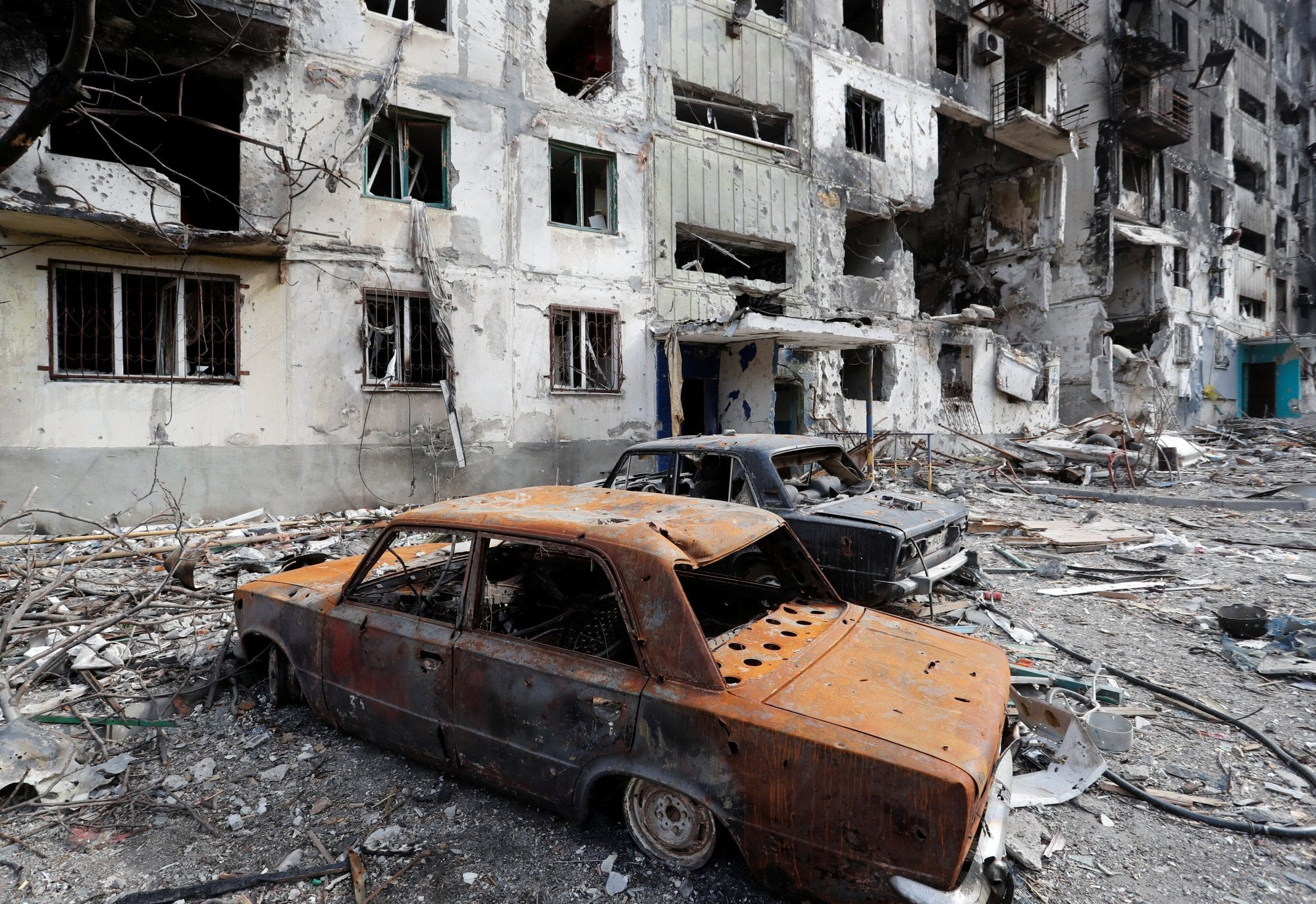 Shelling has taken a heavy toll in the southern Ukraine city of Mariupol, raising uncertainty over the status of a China-sponsored US$50 million upgrade of the port. Photo: Reuters Shelling has taken a heavy toll in the southern Ukraine city of Mariupol, raising uncertainty over the status of a China-sponsored US$50 million upgrade of the port. Photo: Reuters