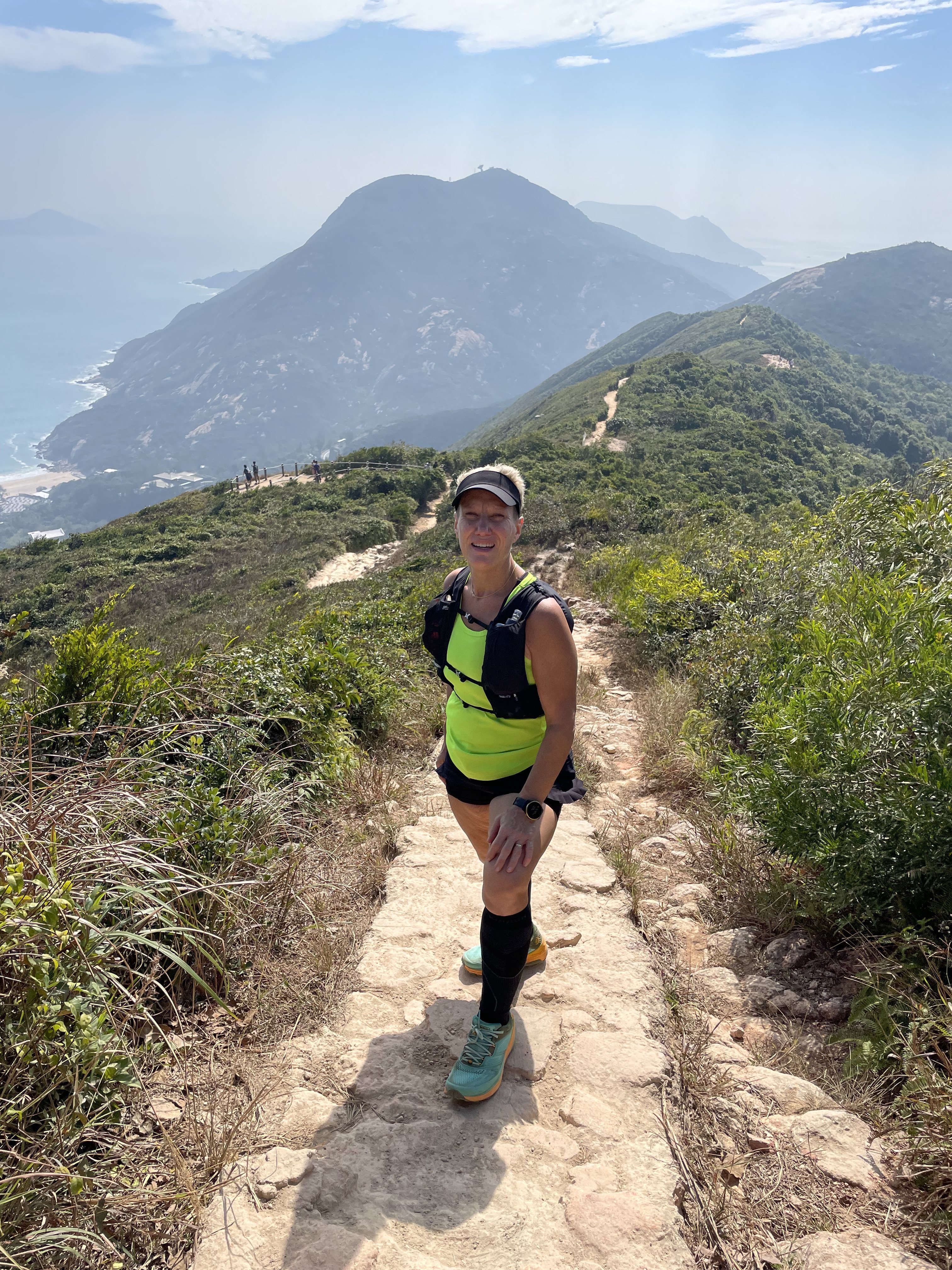 Betty Grisoni uses trail running to gain control of her mental health and depression. Photo: Betty Grisoni