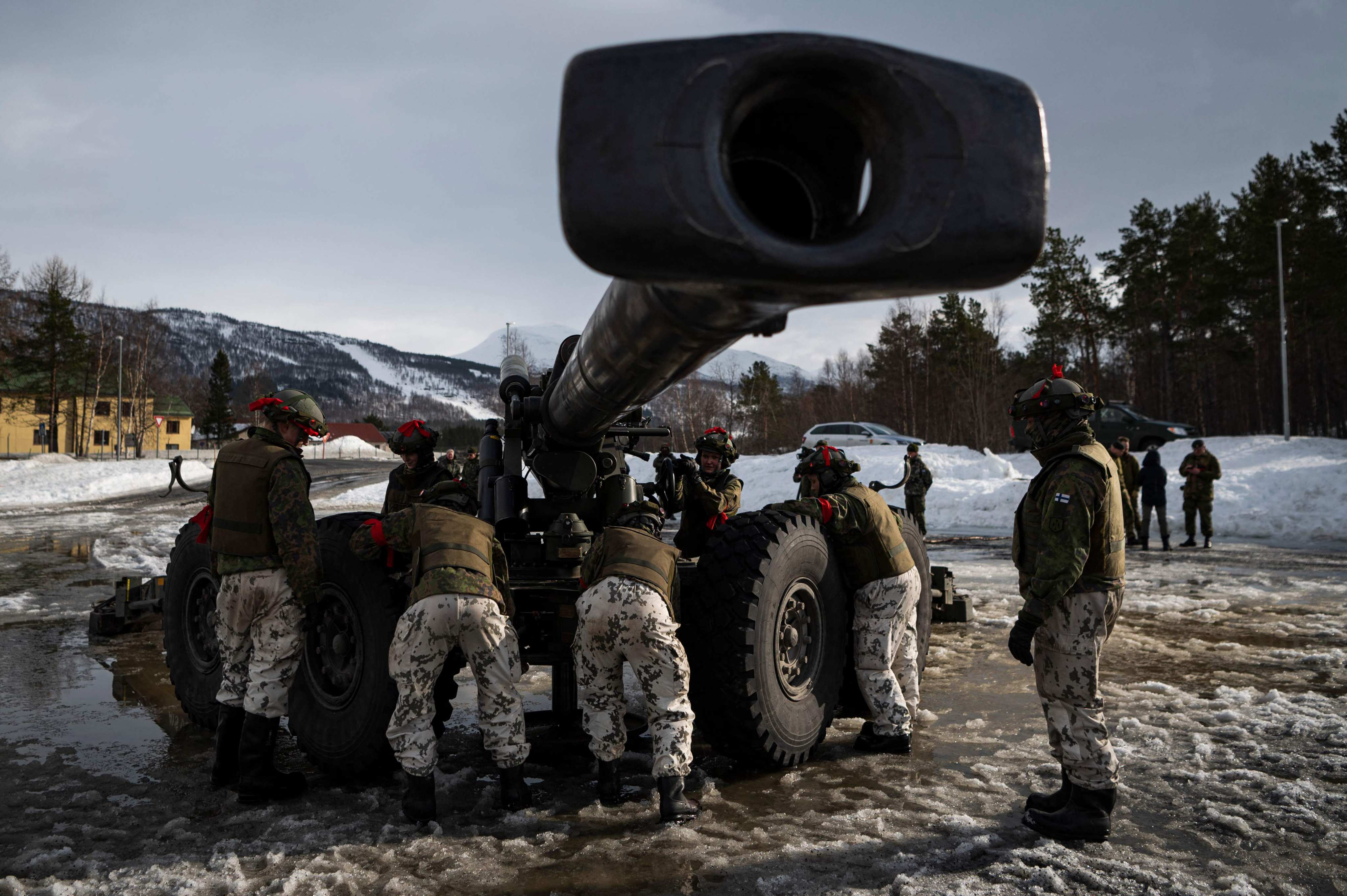 Soldiers from the Finnish Defence Forces.
The Russian assault on Ukraine sparked a dramatic U-turn in public and political opinion in Finland and neighbouring Sweden regarding the Nordic countries’ long-held policies of military non-alignment. File photo: AFP