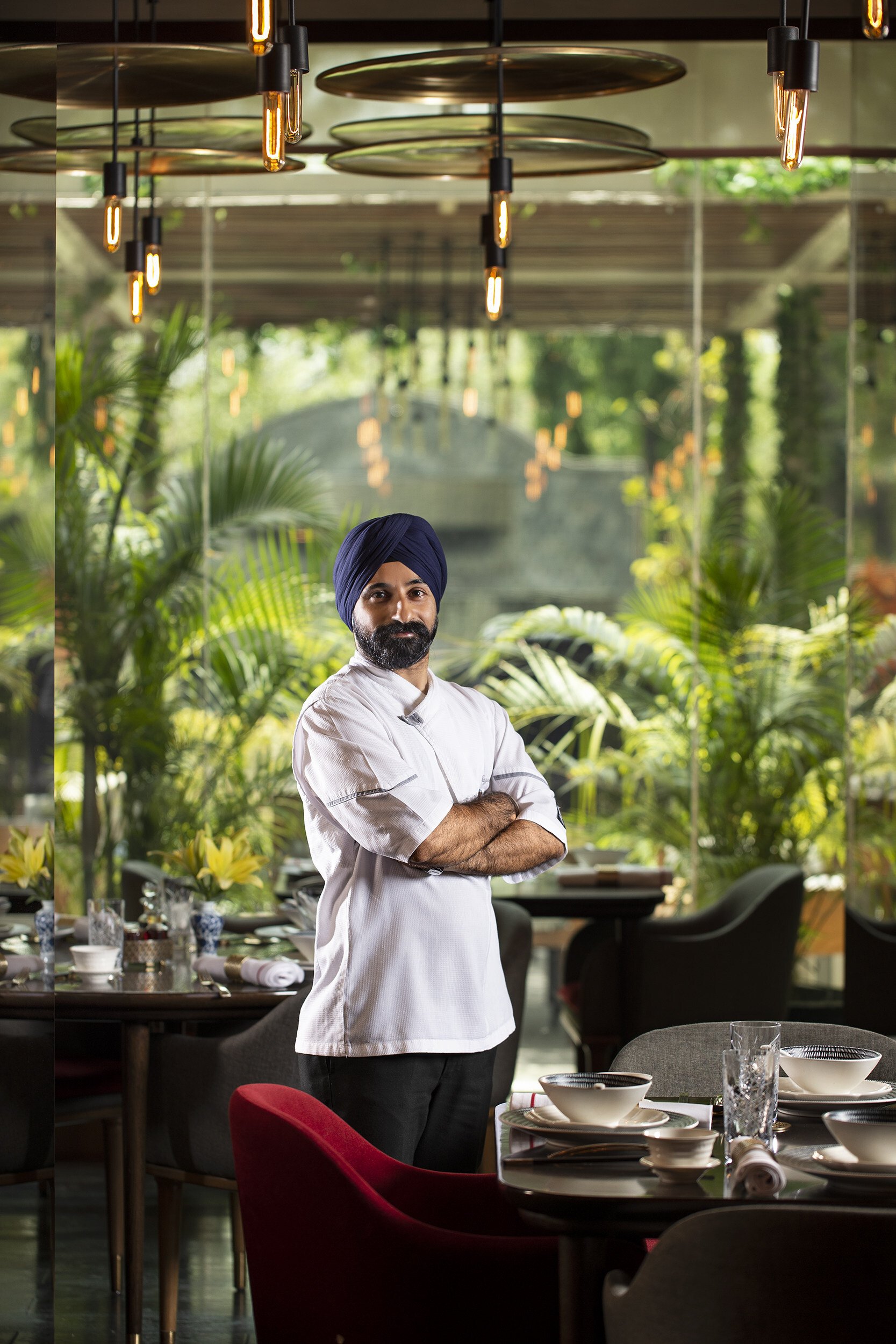 Shangri-La Eros executive chef Gagandeep Singh Sawhney.