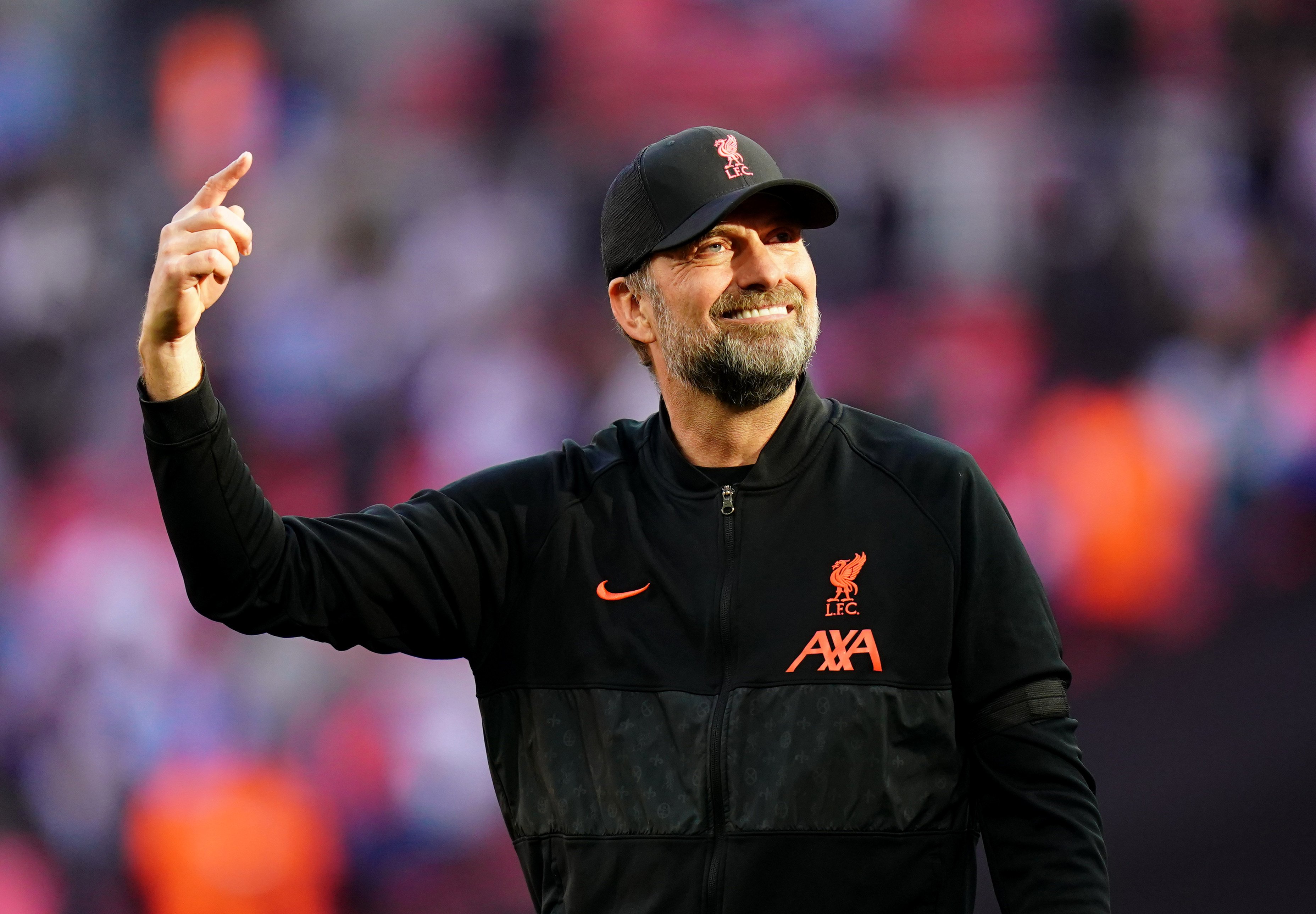 Liverpool manager Jurgen Klopp plays 