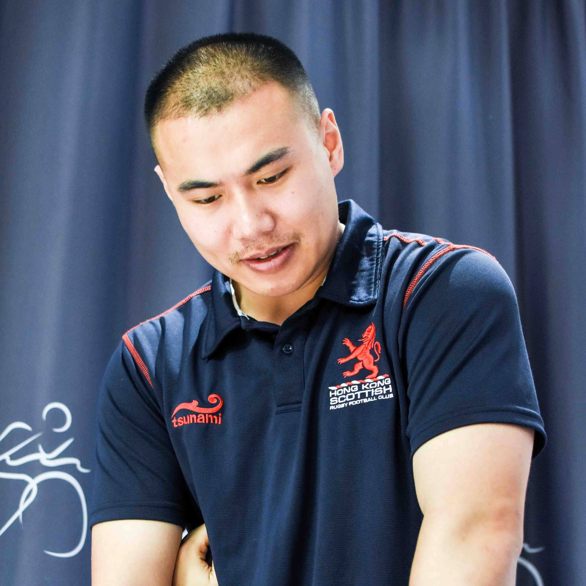 Physiotherapist Joe Zhang.