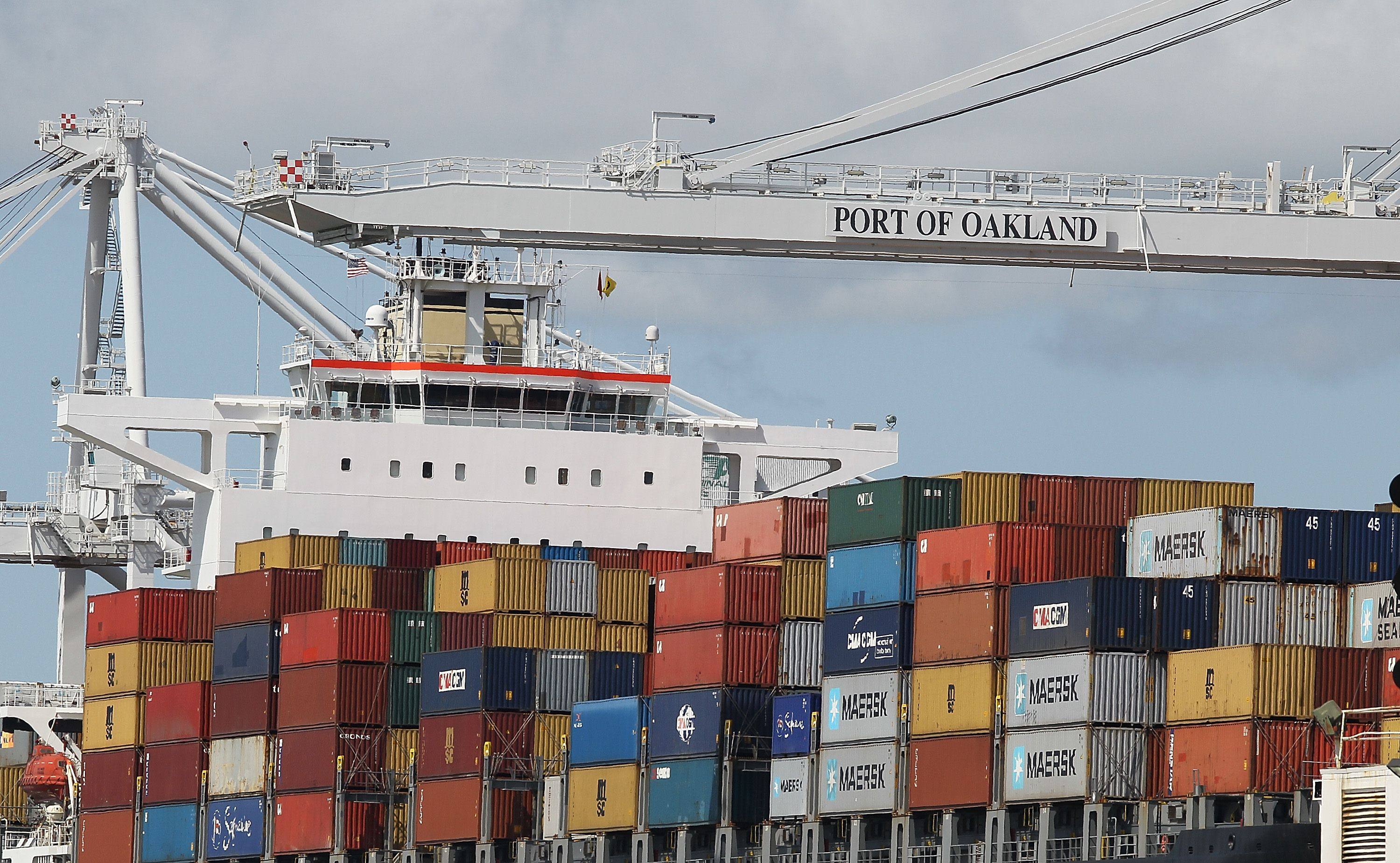 The Port of Oakland has taken steps over the past two years to prepare for coronavirus-related problems. Photo: AFP