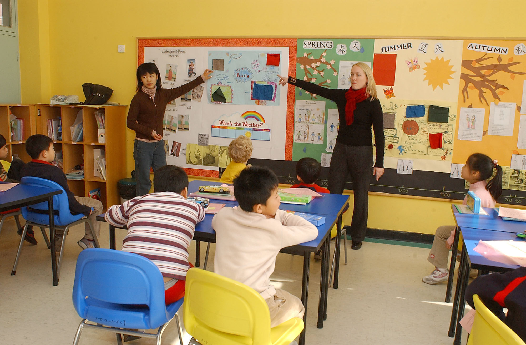 If China’s restrictive coronavirus-control measures drive away foreign talent, it could spell trouble for international schools that rely on foreign teachers. Photo: SCMP
