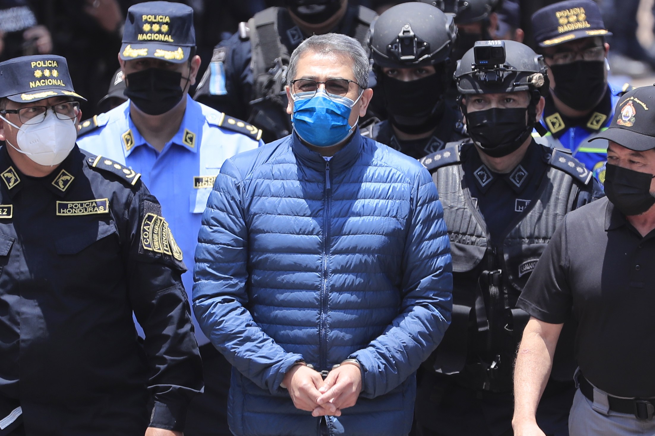 Former Honduran president Juan Orlando Hernandez. Photo: EPA