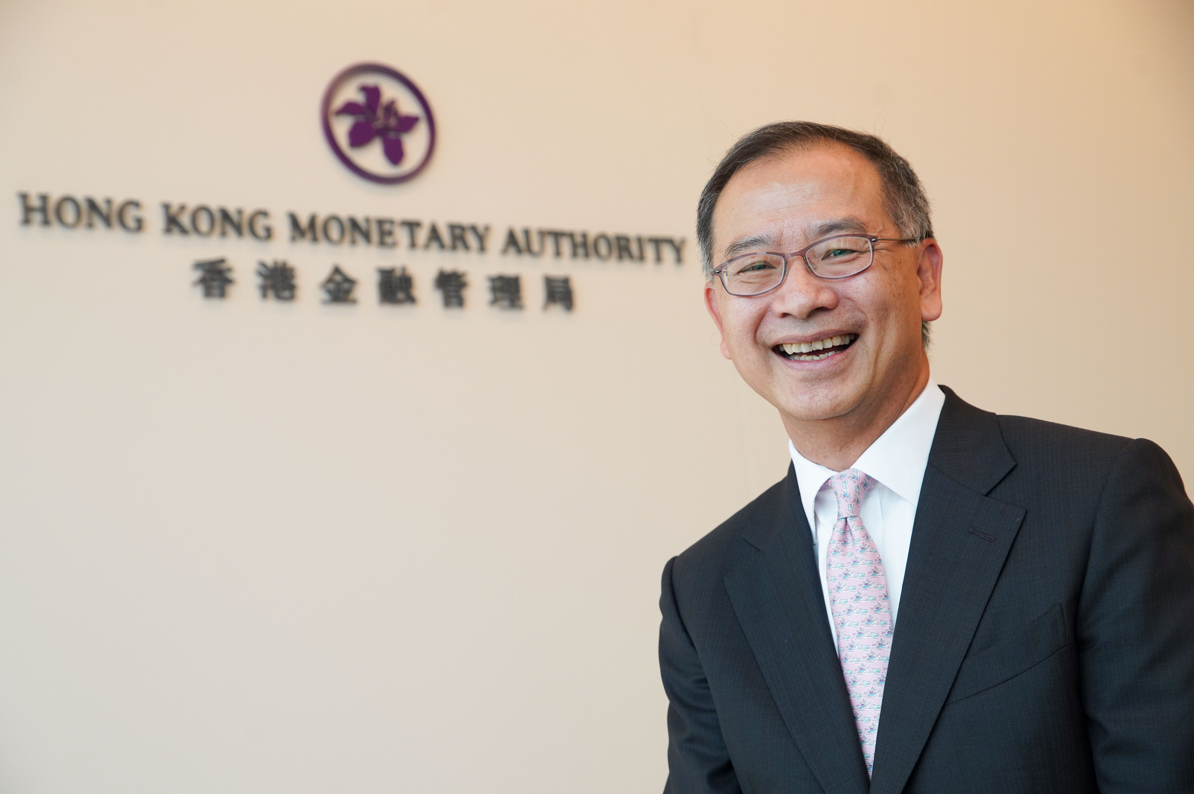 Eddie Yue Wai-man, CEO of Hong Kong Monetary Authority, issued a rare profit warning for the Exchange Fund, the city’s war chest to defend the local currency from attacks by short sellers. Photo: Winson Wong