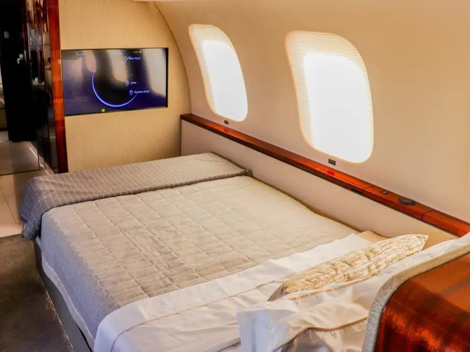 Sleeping on a private jet | Admiral Jet